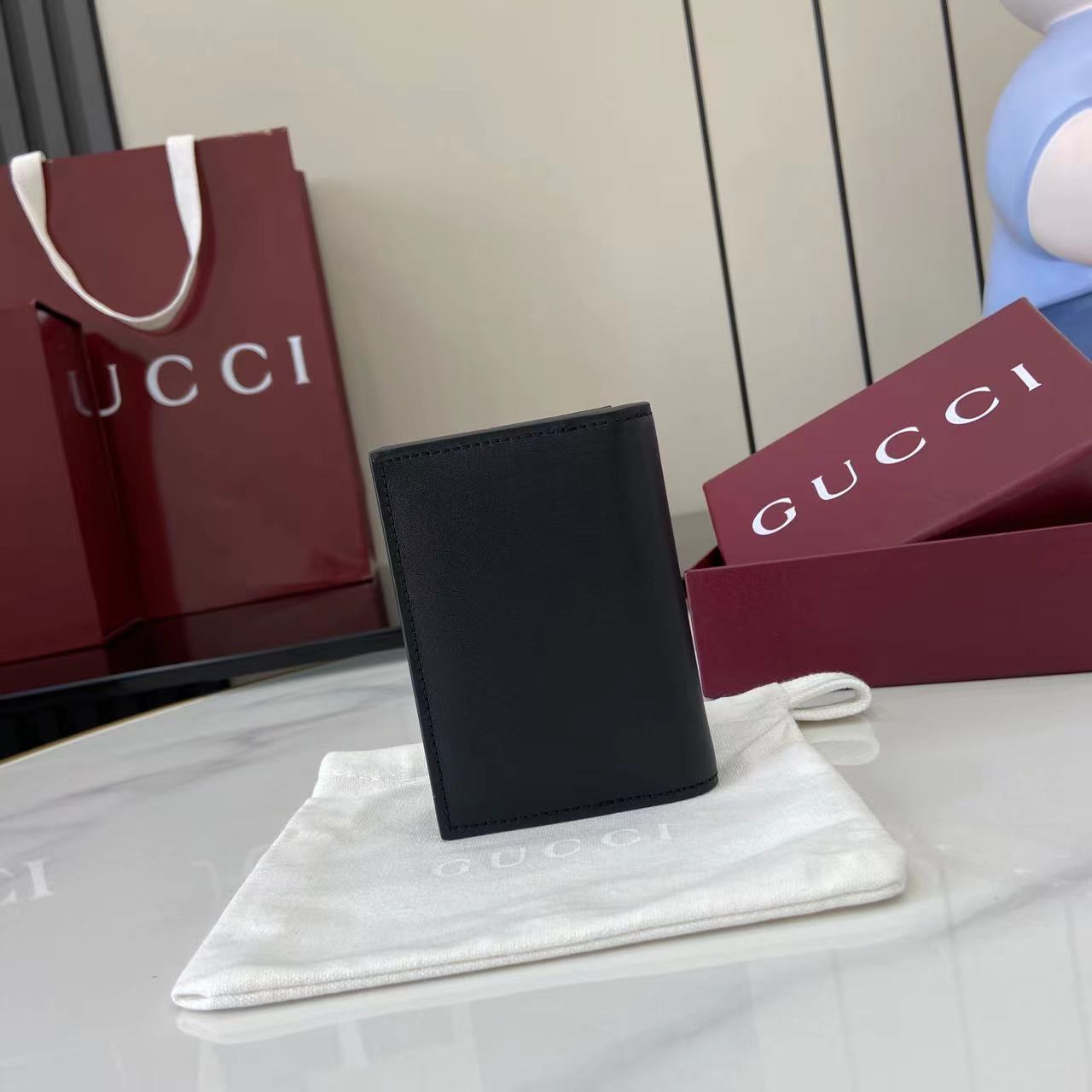 Gucci GG Marmont Bi-fold Card Case - EUR FASHION