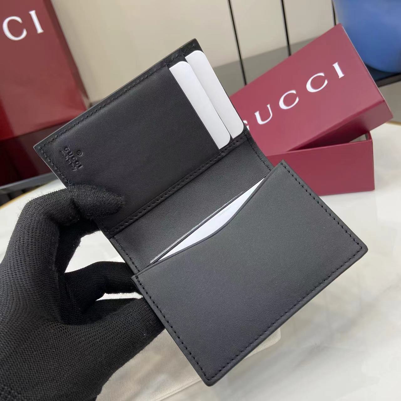 Gucci GG Marmont Bi-fold Card Case - EUR FASHION