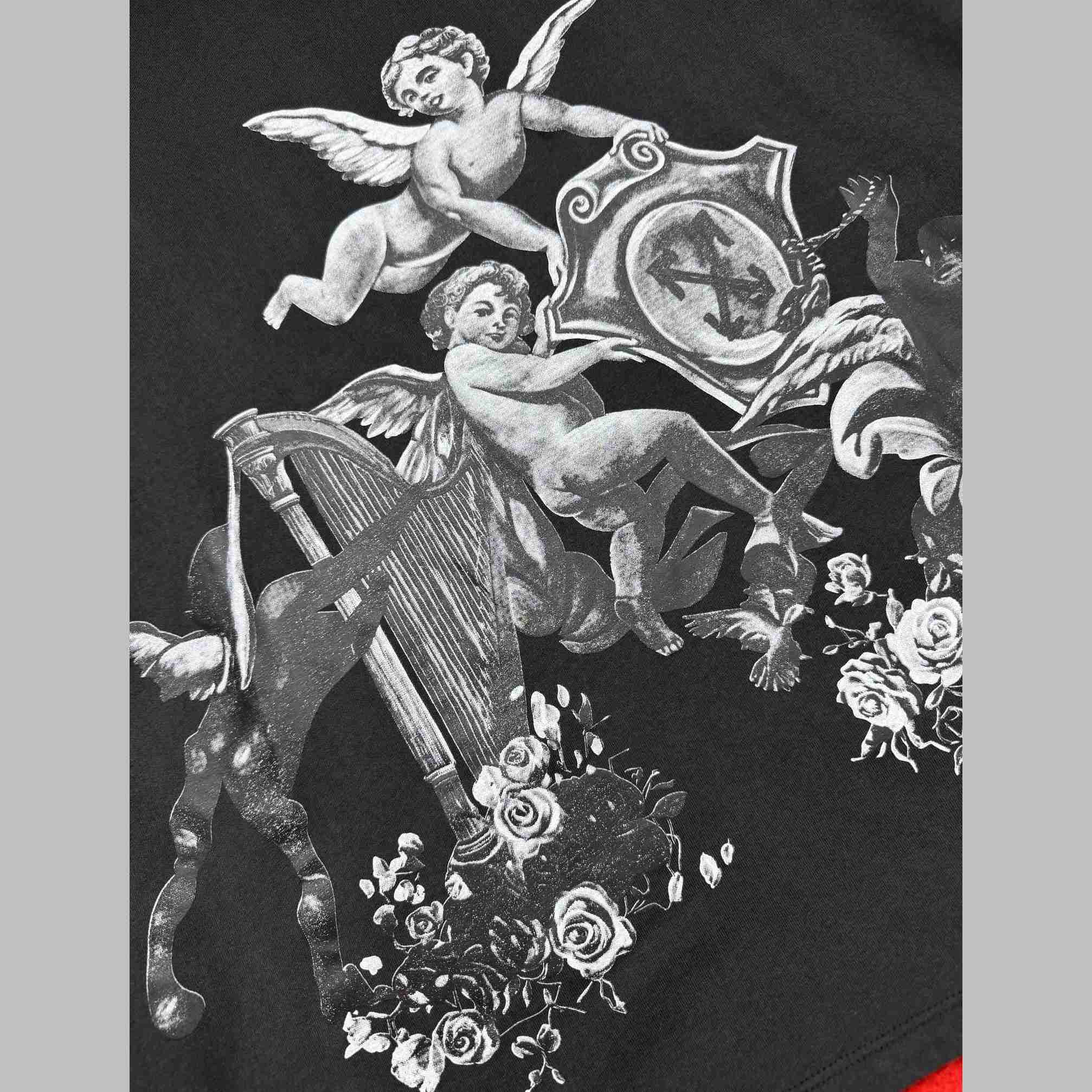 Off-White Putti Skate S/S Tee Vintage Black - White - EUR FASHION