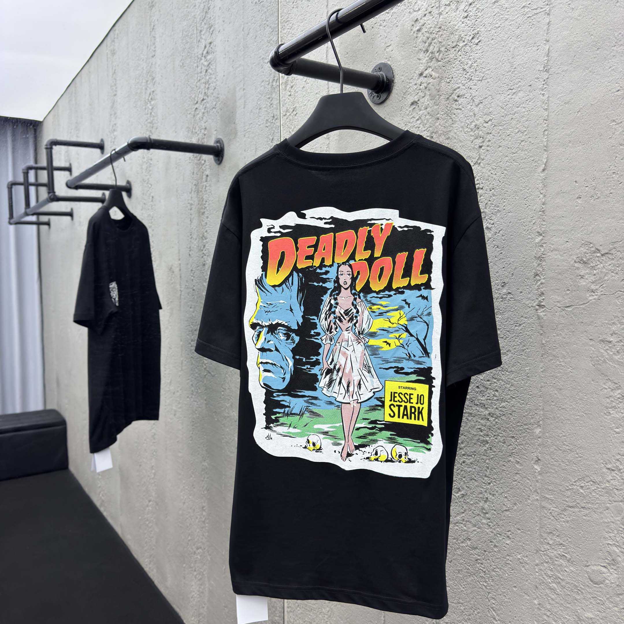 Chrome Hearts x Deadly Doll Short Sleeve Jersey  - EUR FASHION