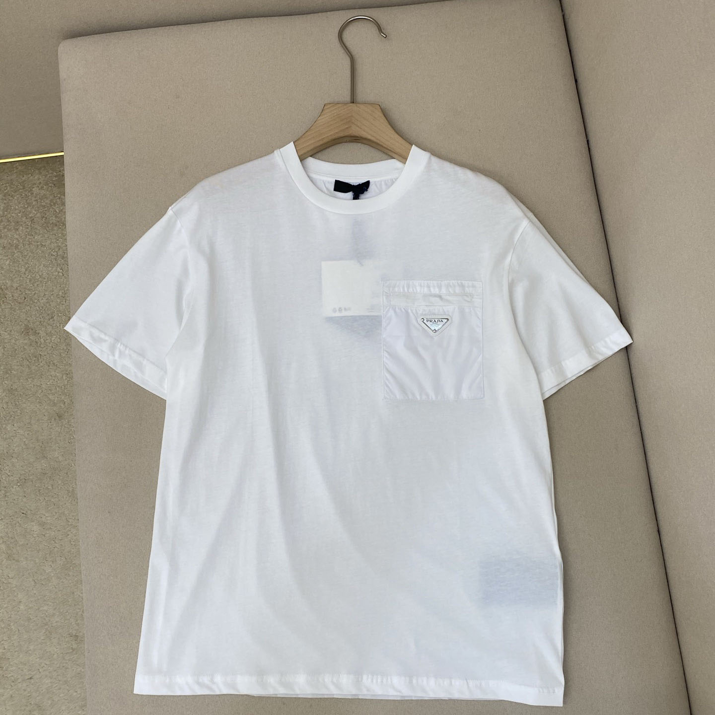 Prada Re-Nylon And Jersey T-shirt - EUR FASHION