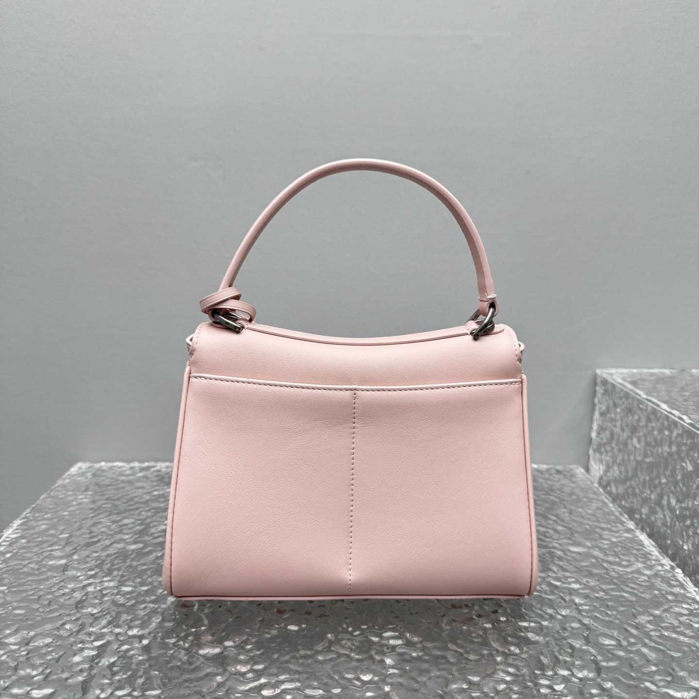 Balenciaga Rodeo Handbag Mini In Suede Pink - EUR FASHION