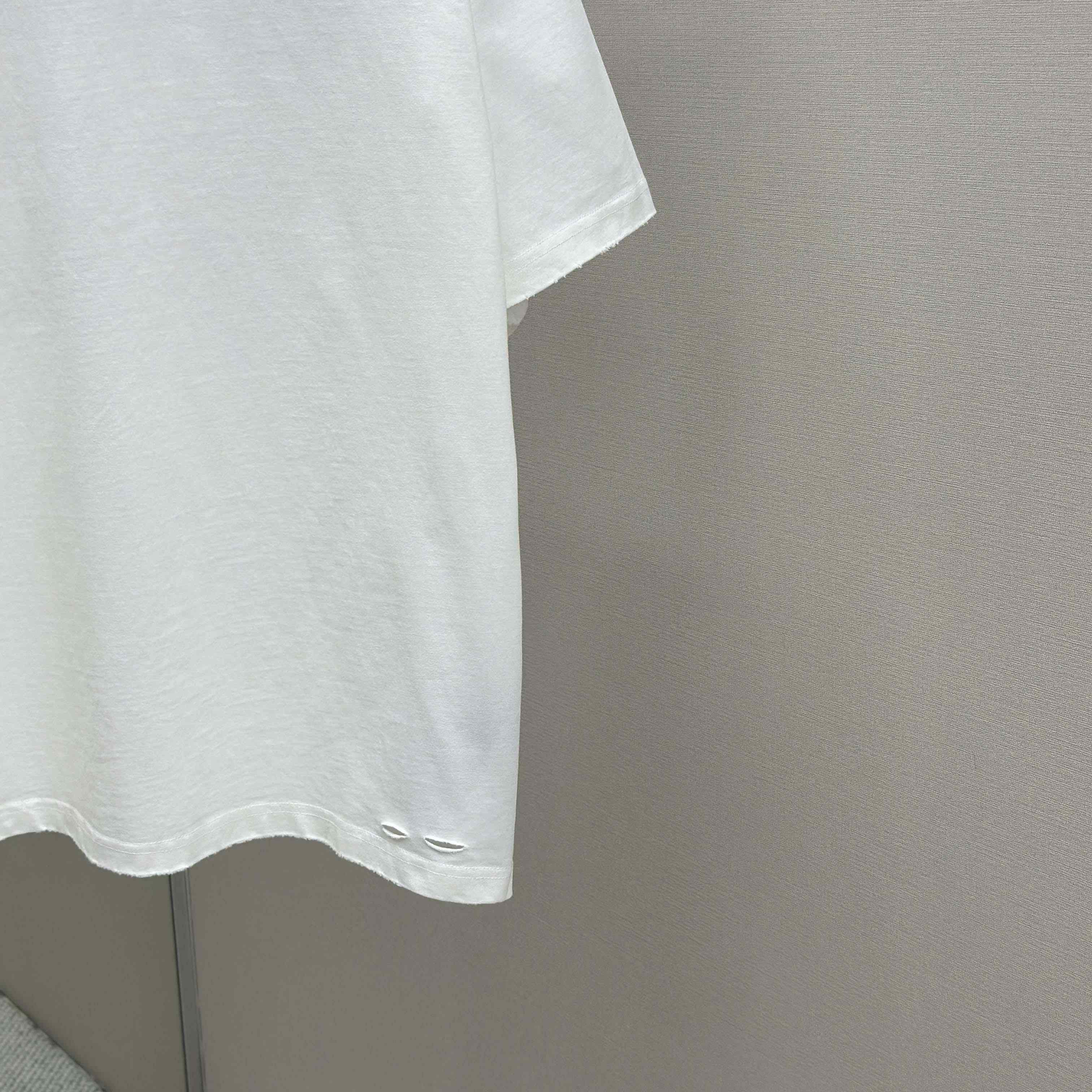 Balenciaga Blackletter Script Oversized T Shirt - EUR FASHION