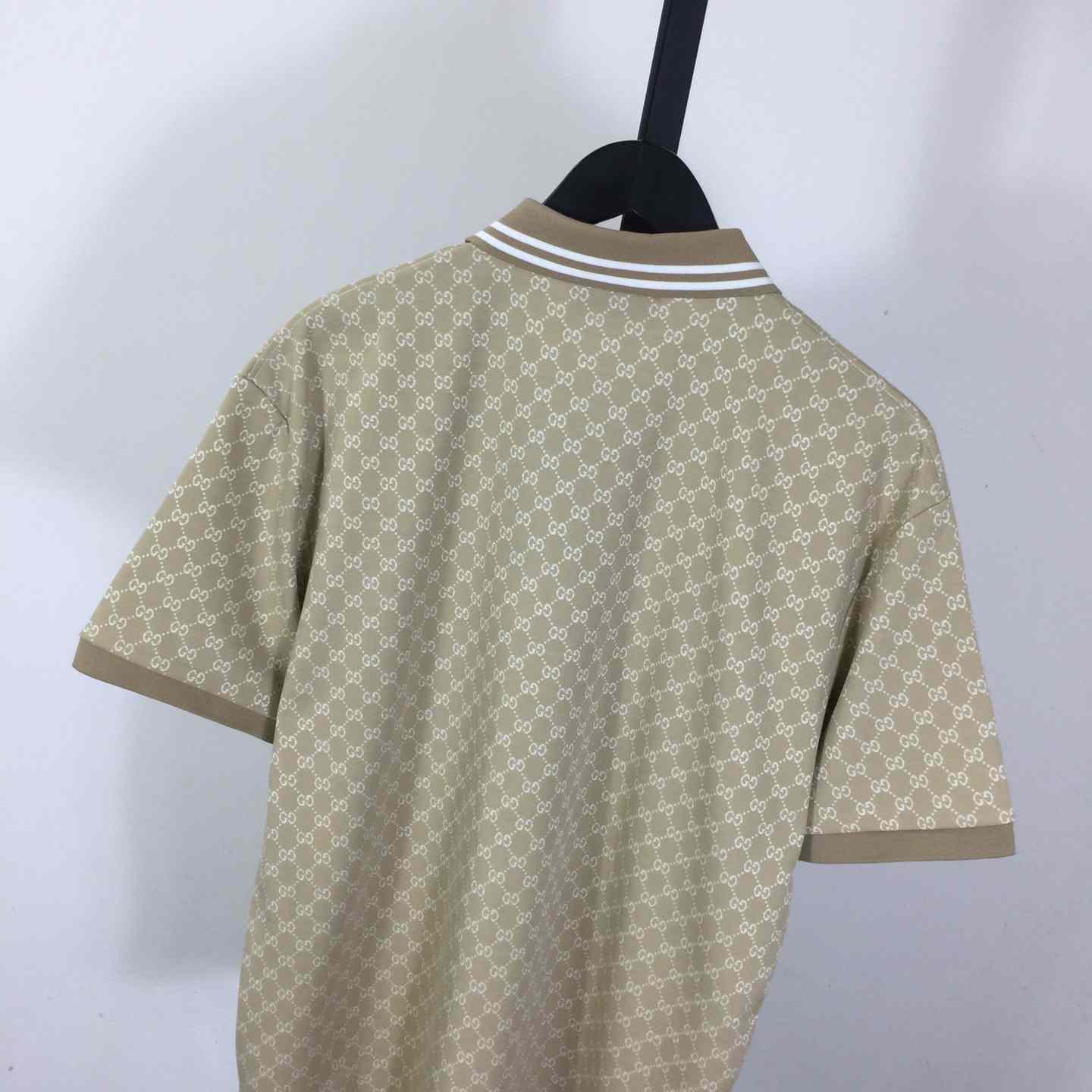 Gucci GG Cotton Jersey Jacquard Polo Shirt - EUR FASHION