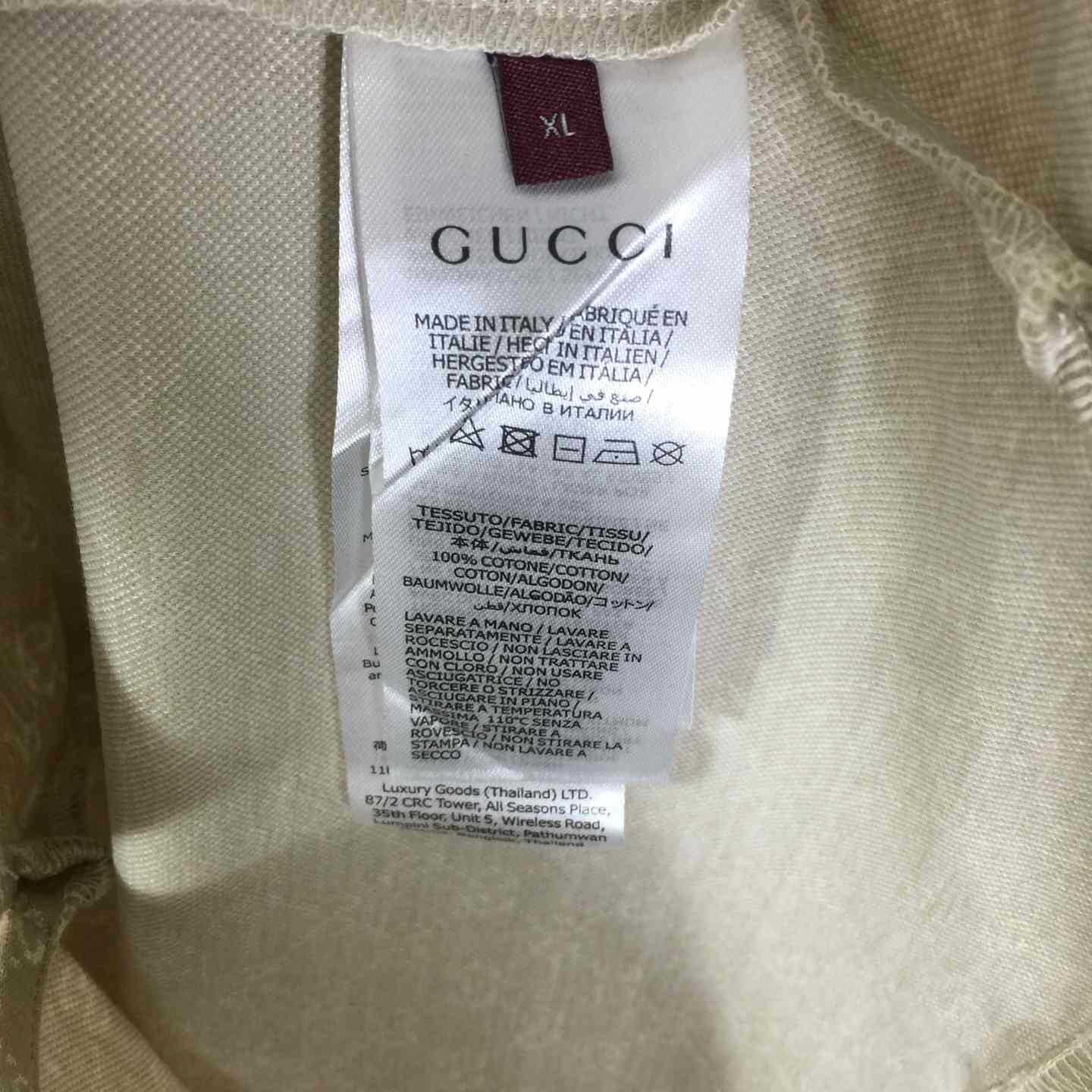 Gucci GG Cotton Jersey Jacquard Polo Shirt - EUR FASHION