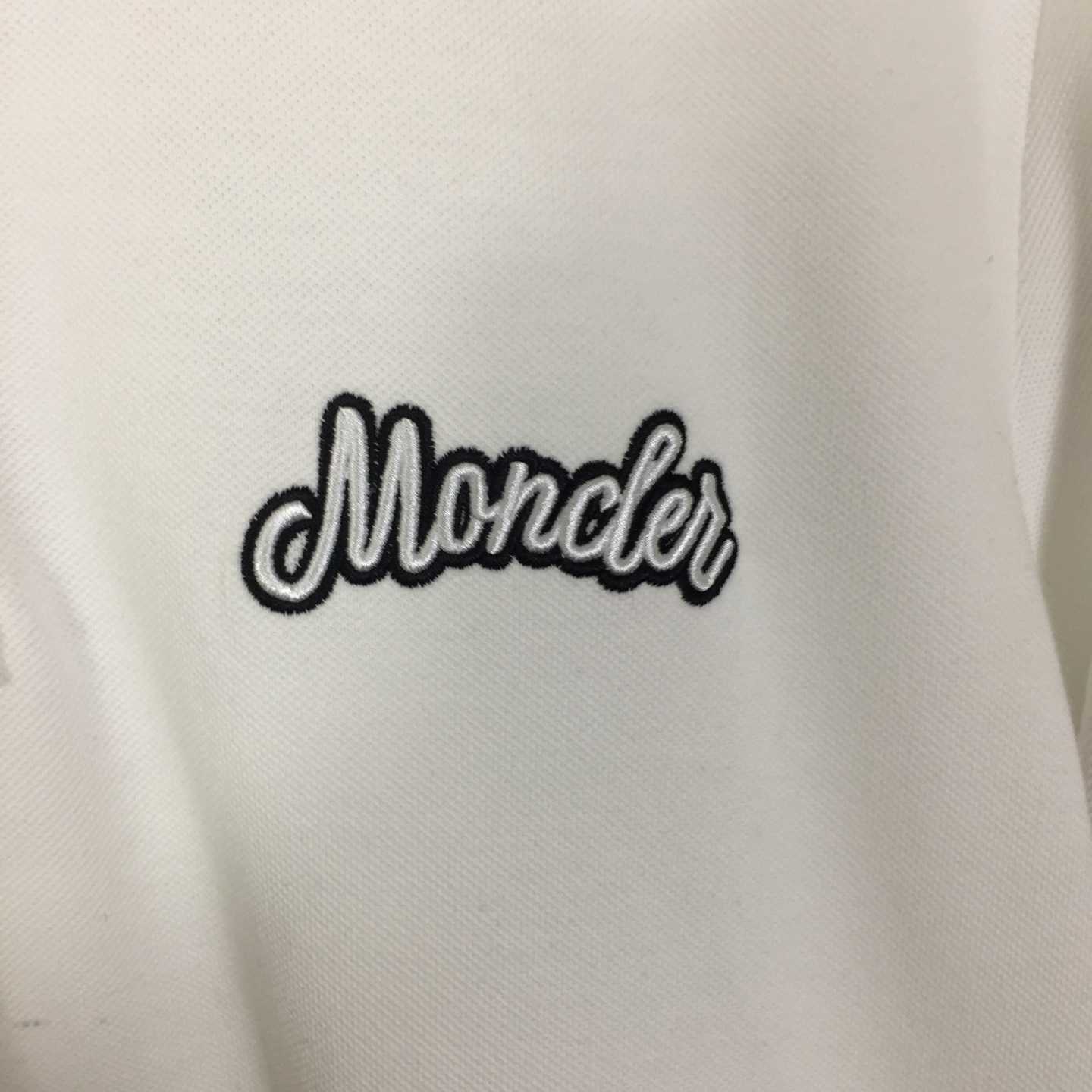 Moncler Logo Cotton Polo Shirt - EUR FASHION