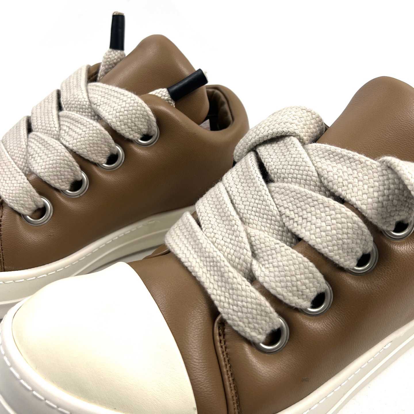 Rick Owens Jumbolaced Padded Sneakers - EUR FASHION