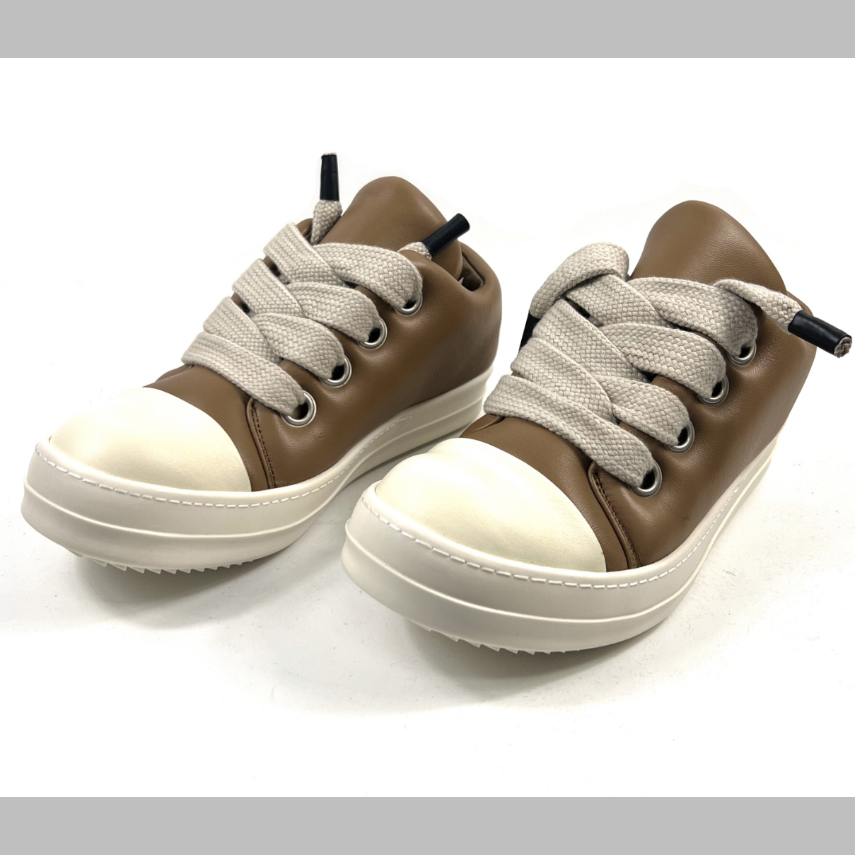 Rick Owens Jumbolaced Padded Sneakers - EUR FASHION