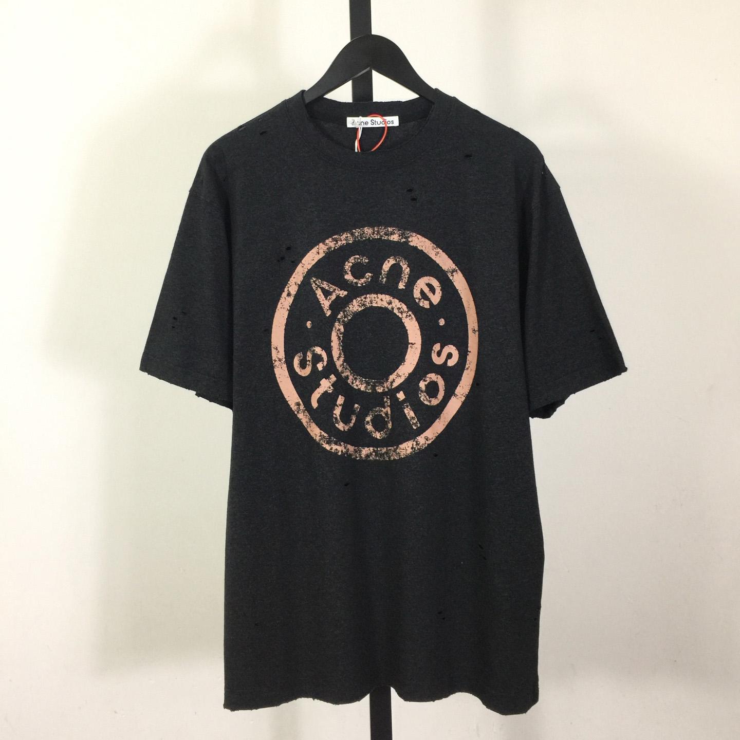 Acne Studios Relaxed Fit Logo T-shirt - EUR FASHION