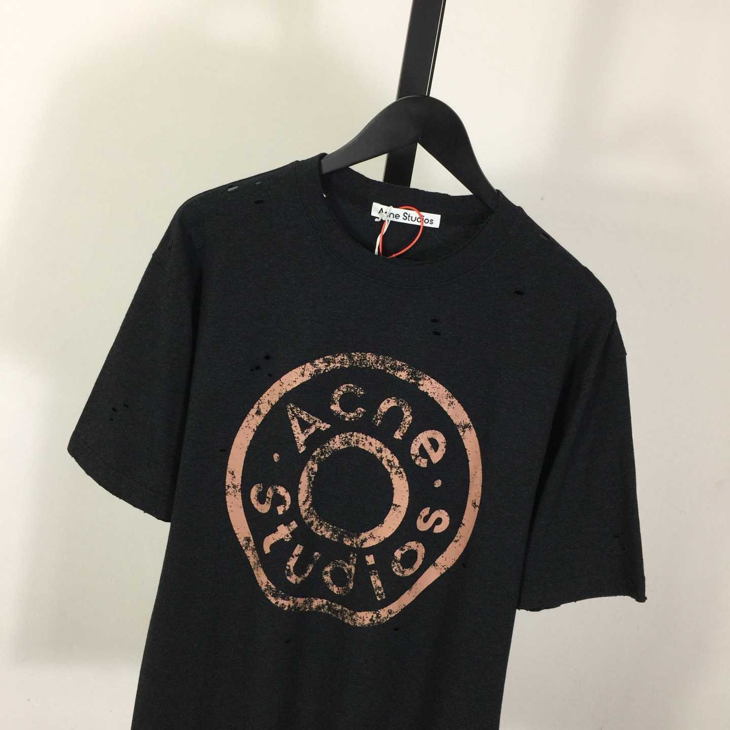 Acne Studios Relaxed Fit Logo T-shirt - EUR FASHION