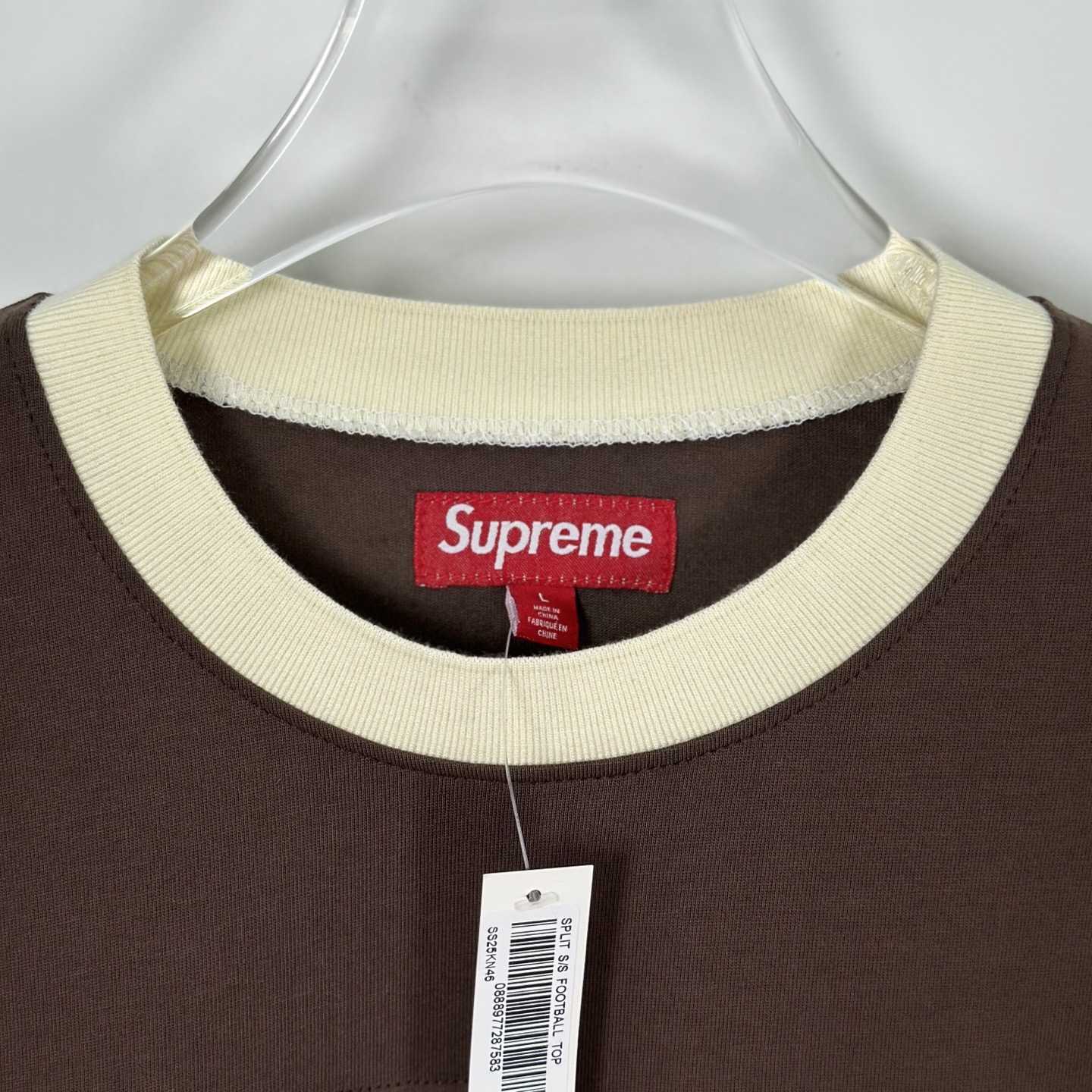 Supreme Split S/S Football Top - EUR FASHION