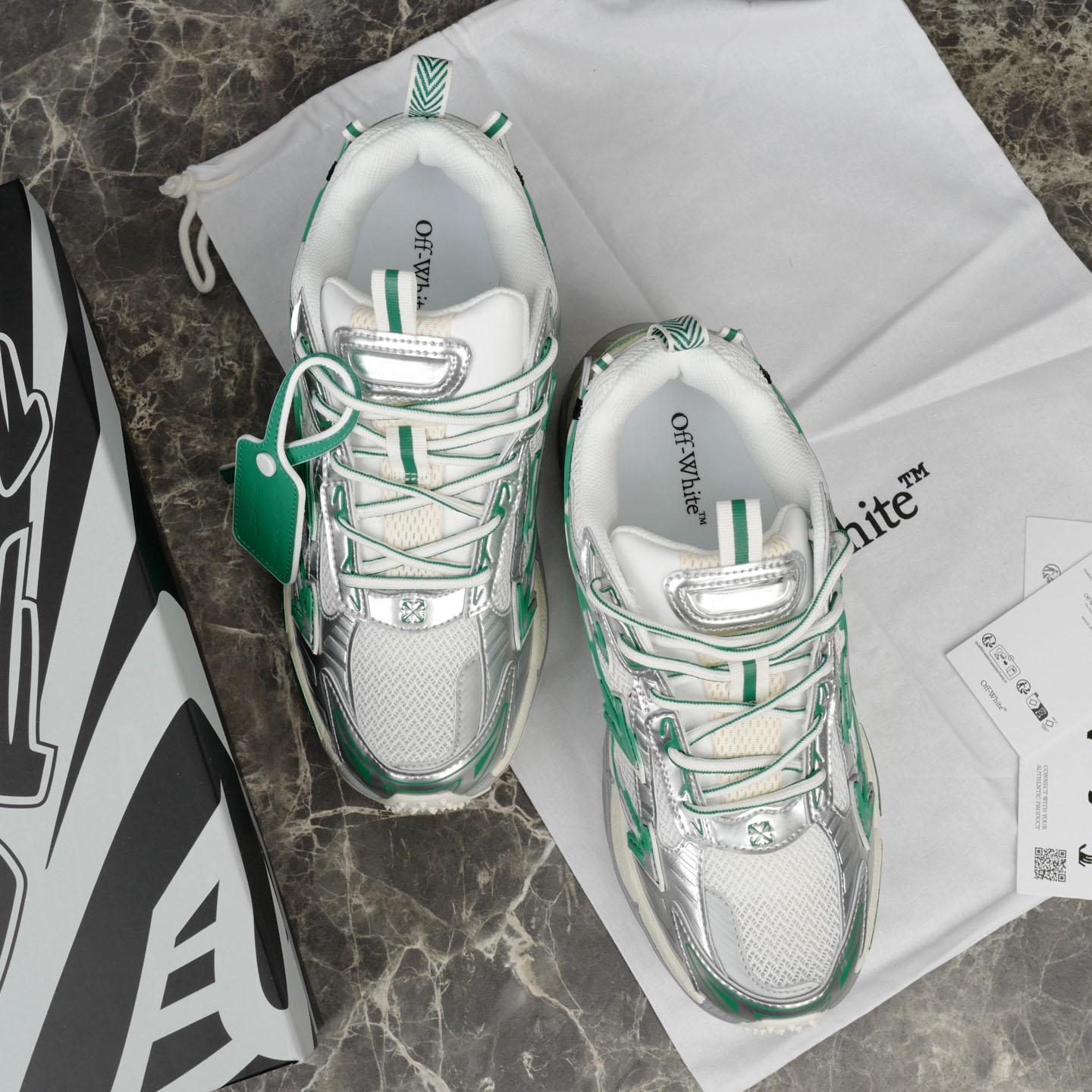 Off-White Silver/Blue Be Right Back - EUR FASHION