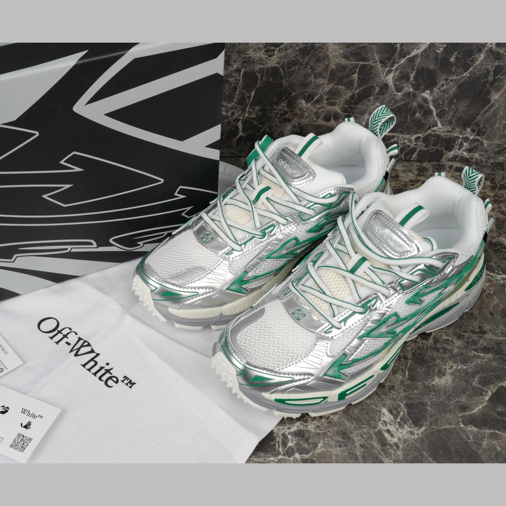 Off-White Silver/Blue Be Right Back - EUR FASHION