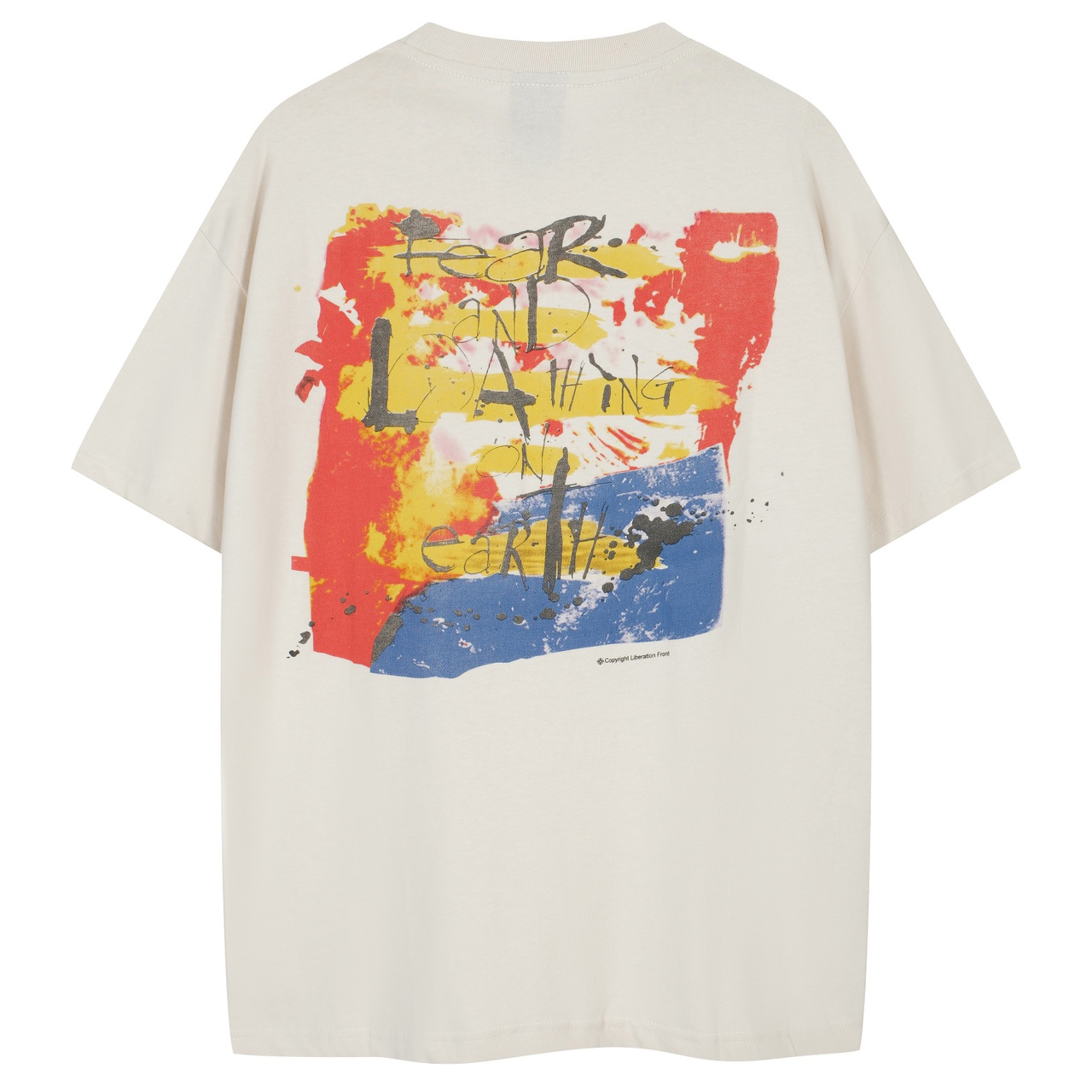 Saint Micheal Graphic-print Cotton T-shirt YF2013  (50% Off Sale) - EUR FASHION