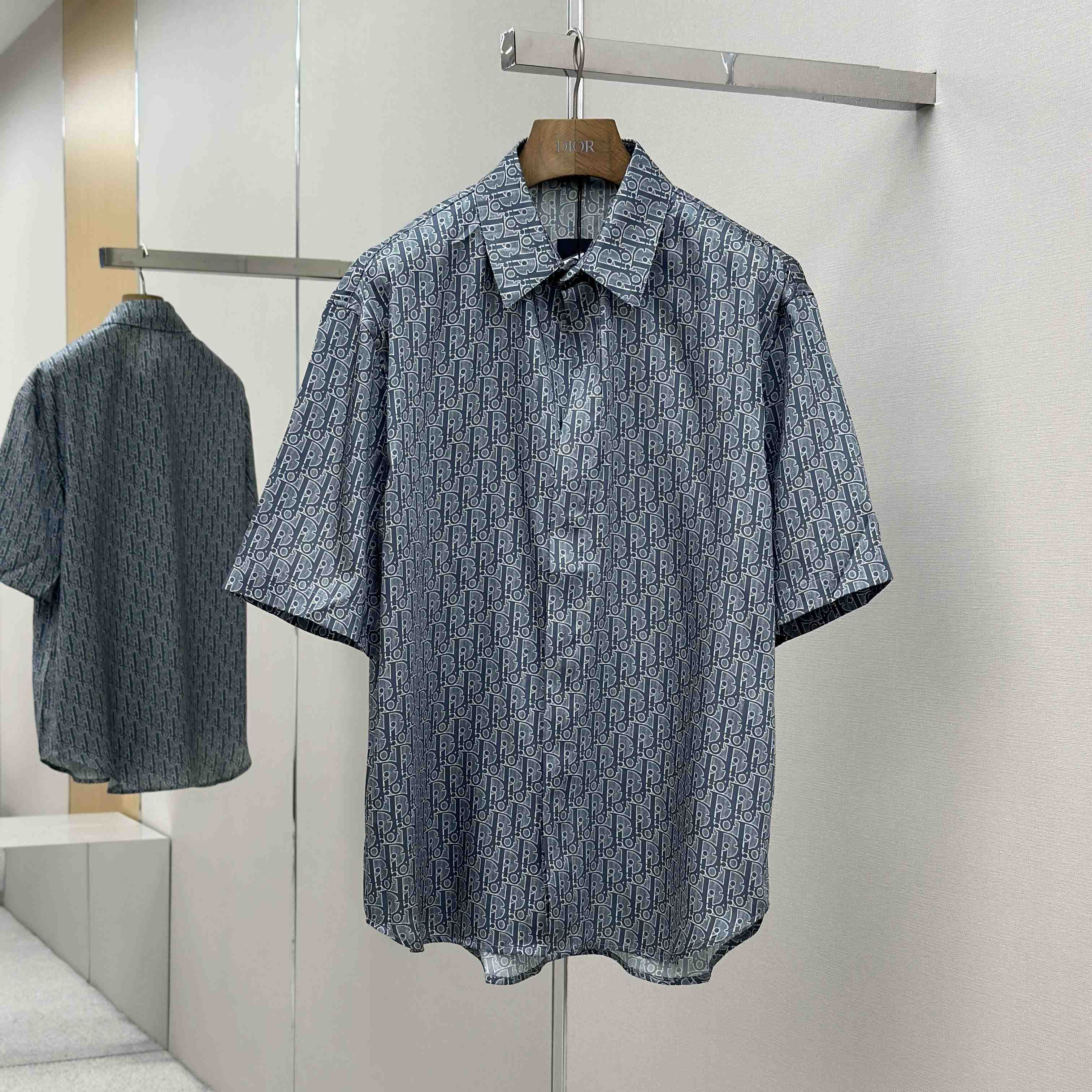 Dior Oblique Short-Sleeved Shirt - EUR FASHION