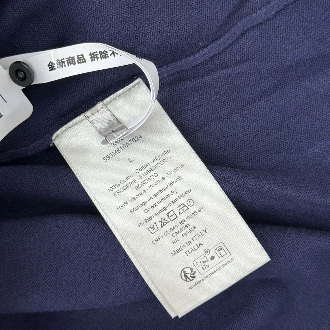 Christian Dior Couture Lily of the Valley Polo Shirt  - EUR FASHION