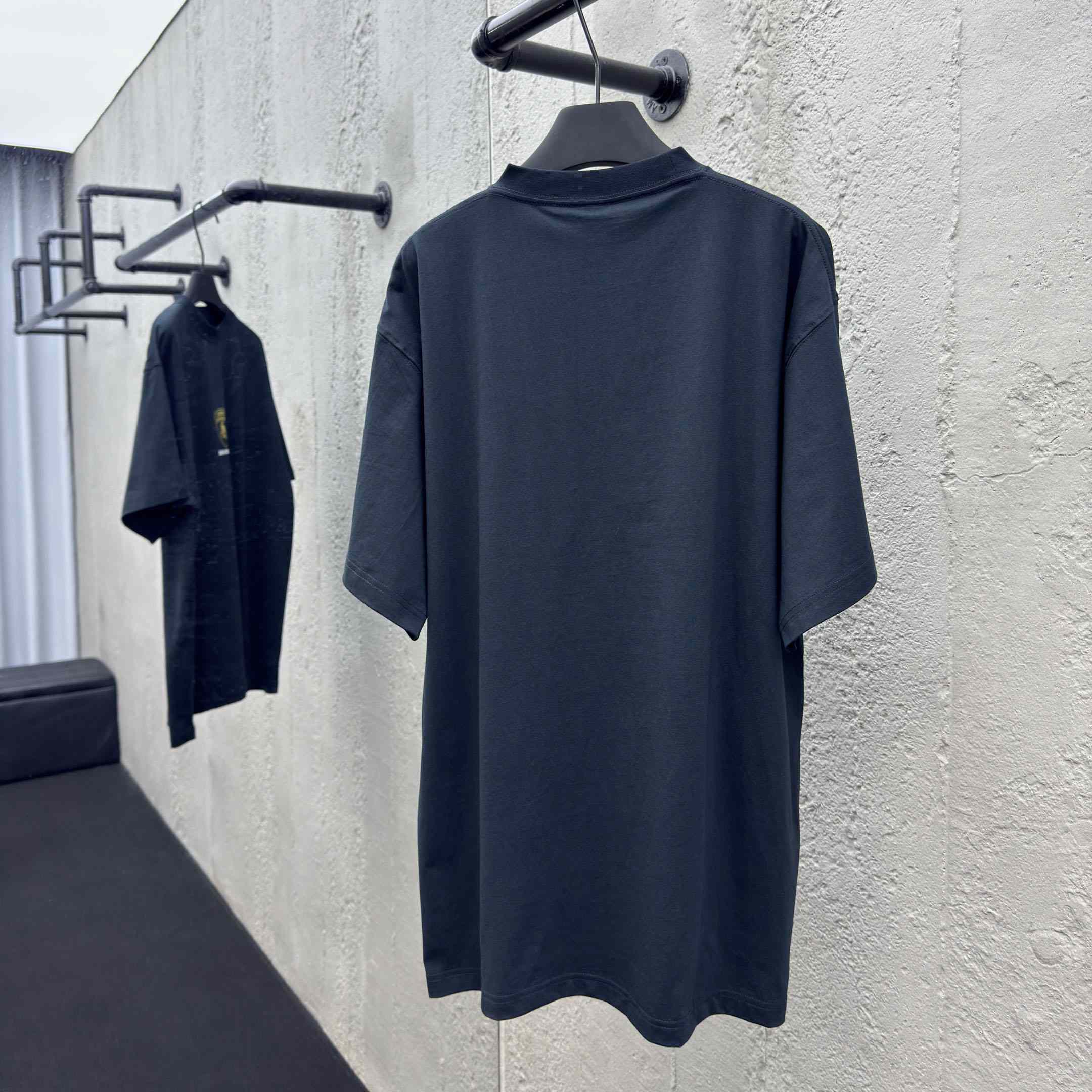 Balenciaga I Automobili Lamborghini Oversized T-Shirt inFaded Black  - EUR FASHION
