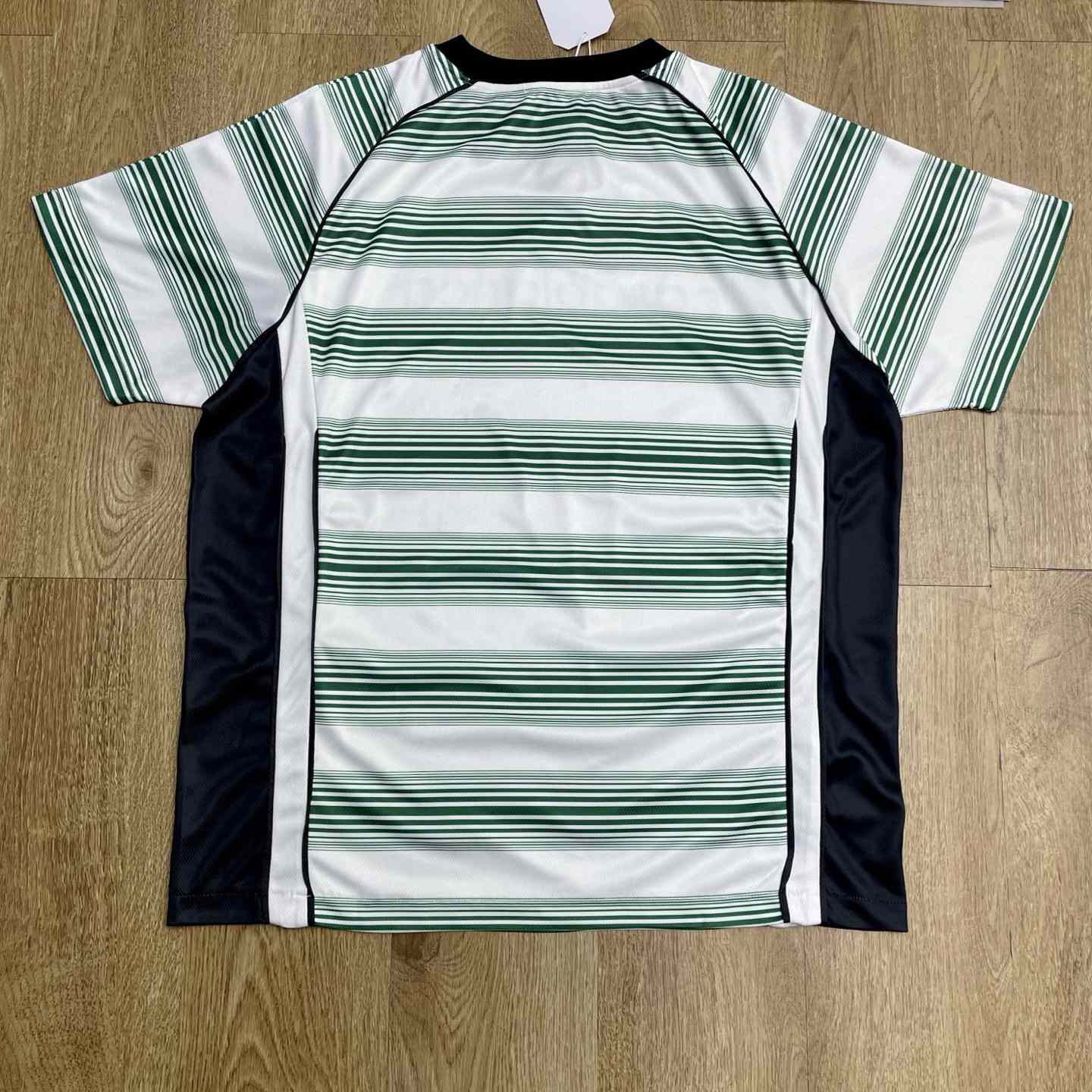 Casablanca Gradient Stripe Panelled T-shirt   C1010 - EUR FASHION