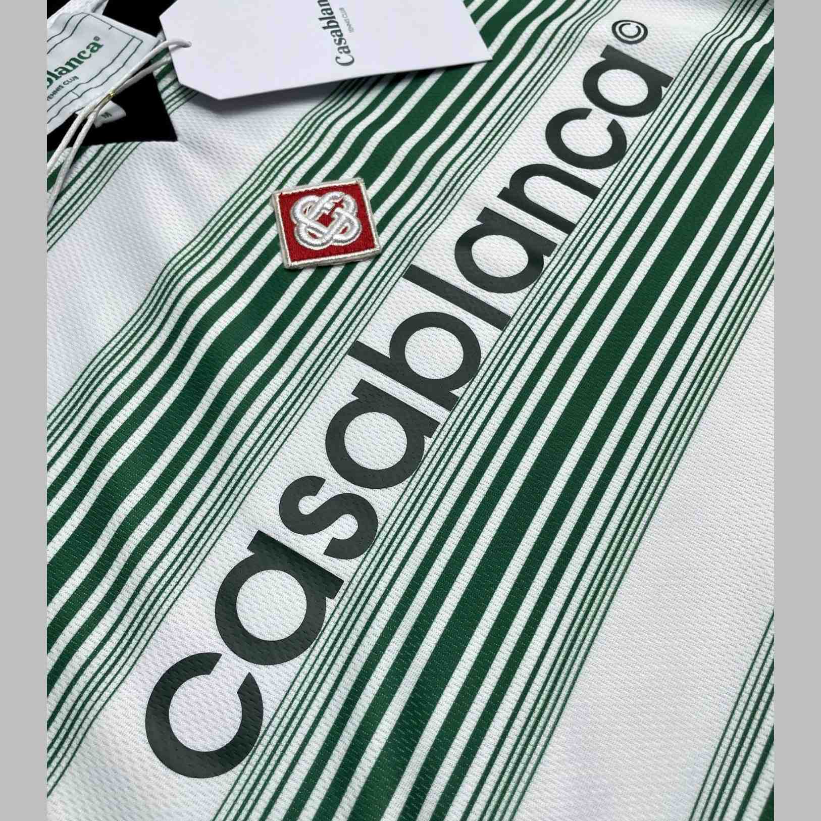 Casablanca Gradient Stripe Panelled T-shirt   C1010 - EUR FASHION