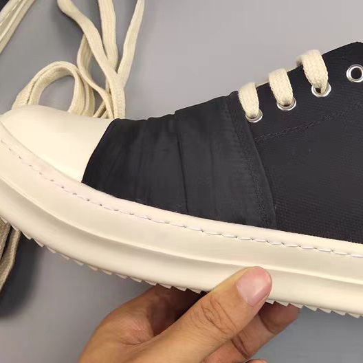 Rick Owens DRKSHDW Canvas Sneakers - EUR FASHION