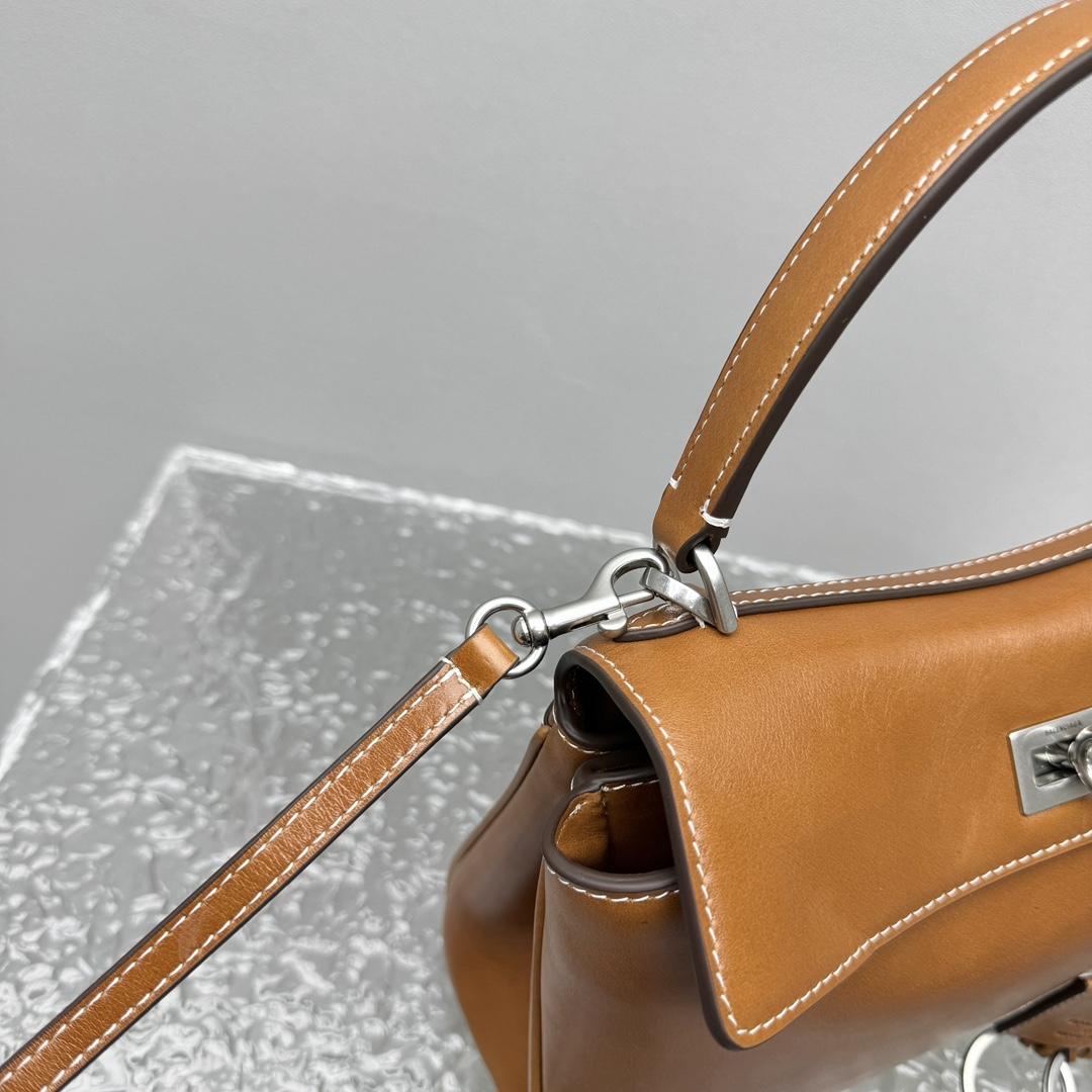 Balenciaga Rodeo Handbag Mini In Tan Cowboy - EUR FASHION