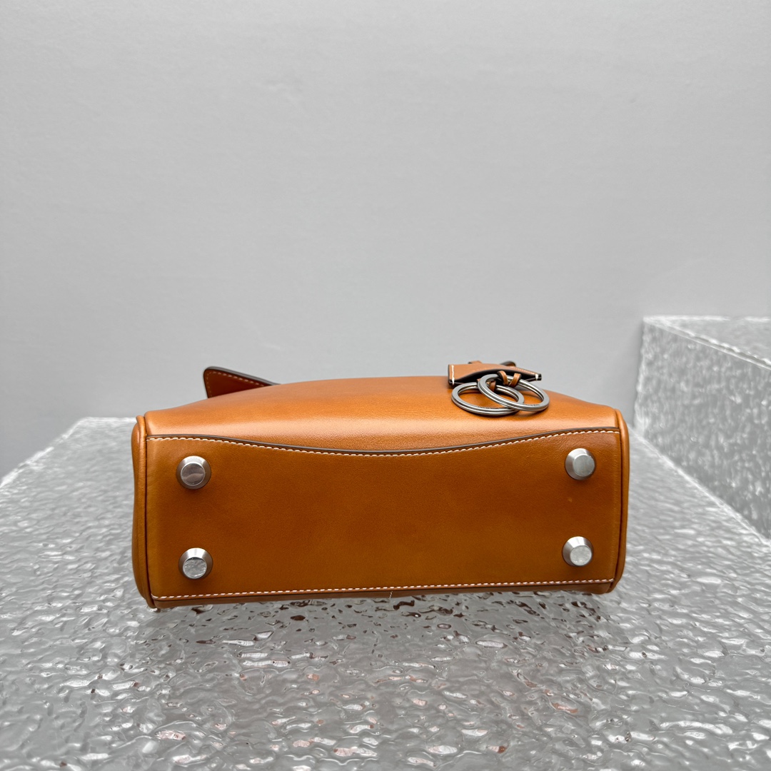 Balenciaga Rodeo Handbag Mini In Tan Cowboy - EUR FASHION