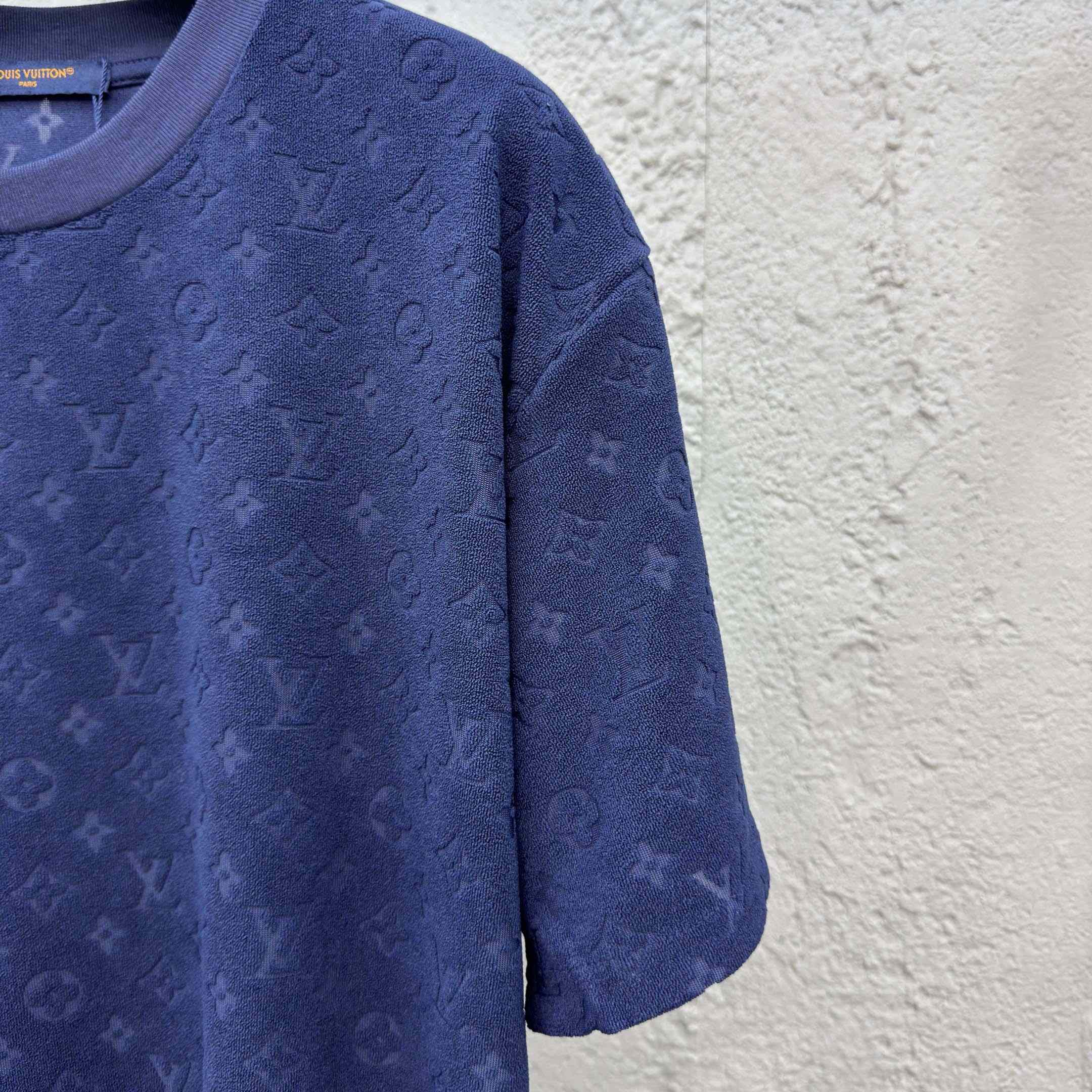 Louis Vuitton Monogram French Terry T-Shirt   1AHWBC - EUR FASHION