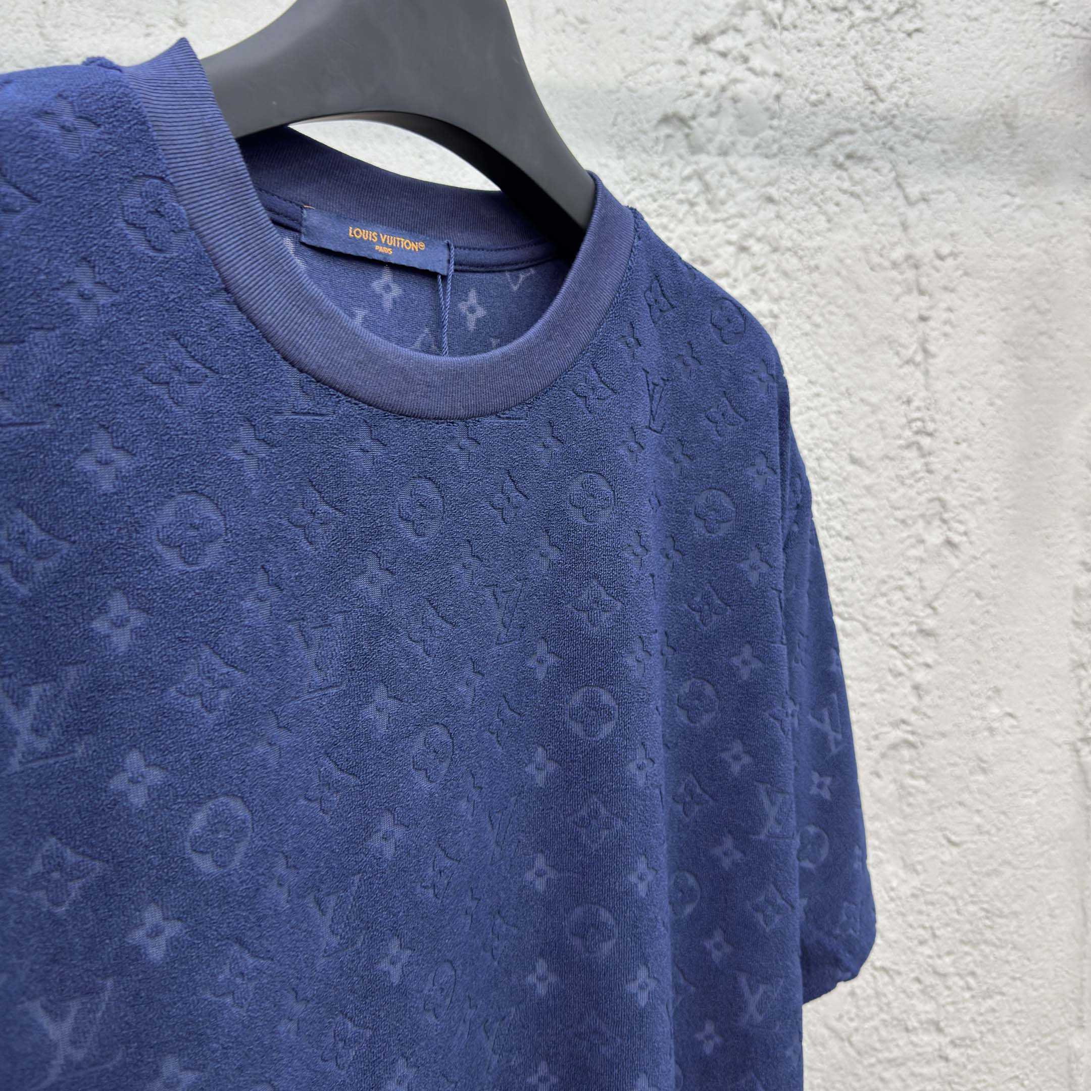 Louis Vuitton Monogram French Terry T-Shirt   1AHWBC - EUR FASHION