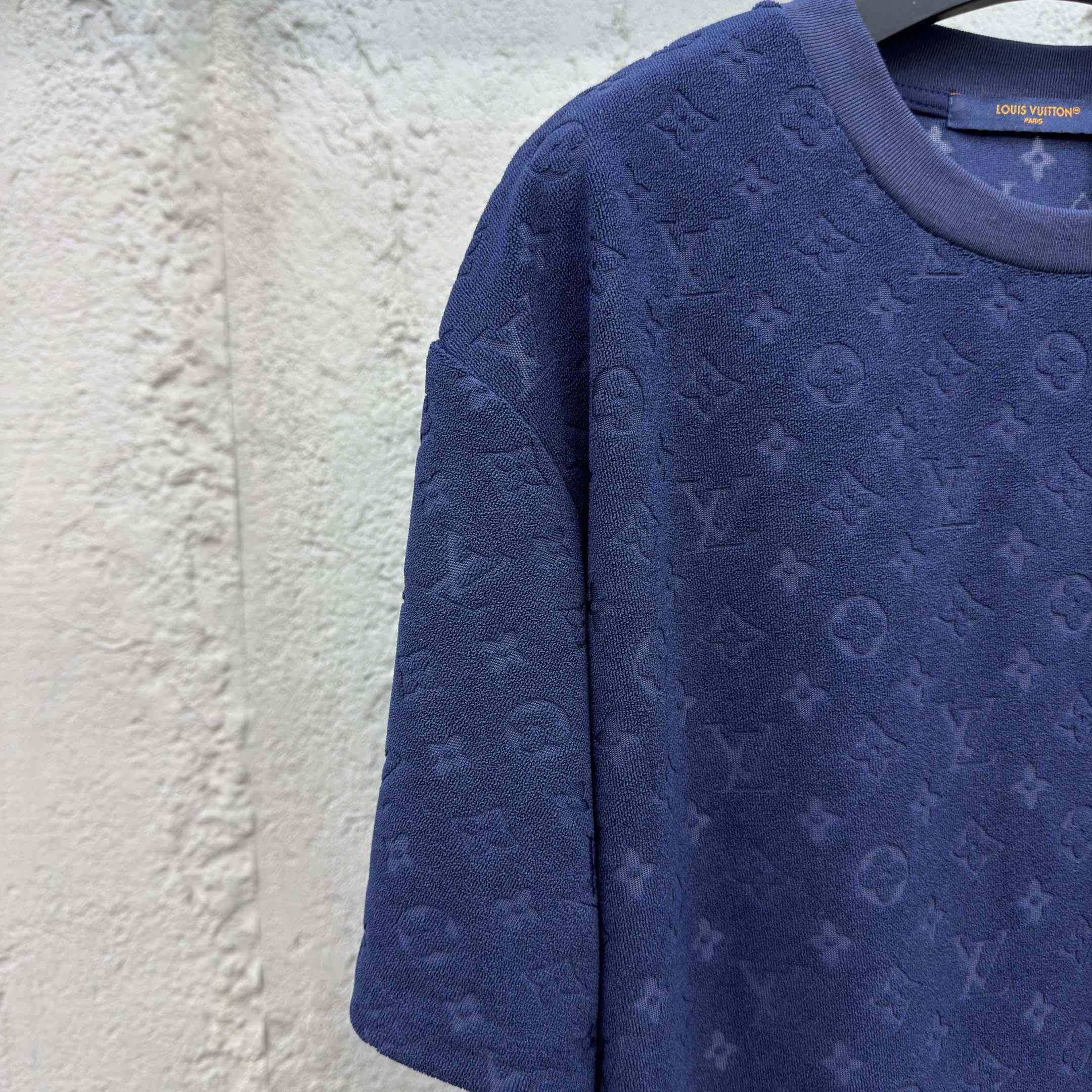 Louis Vuitton Monogram French Terry T-Shirt   1AHWBC - EUR FASHION