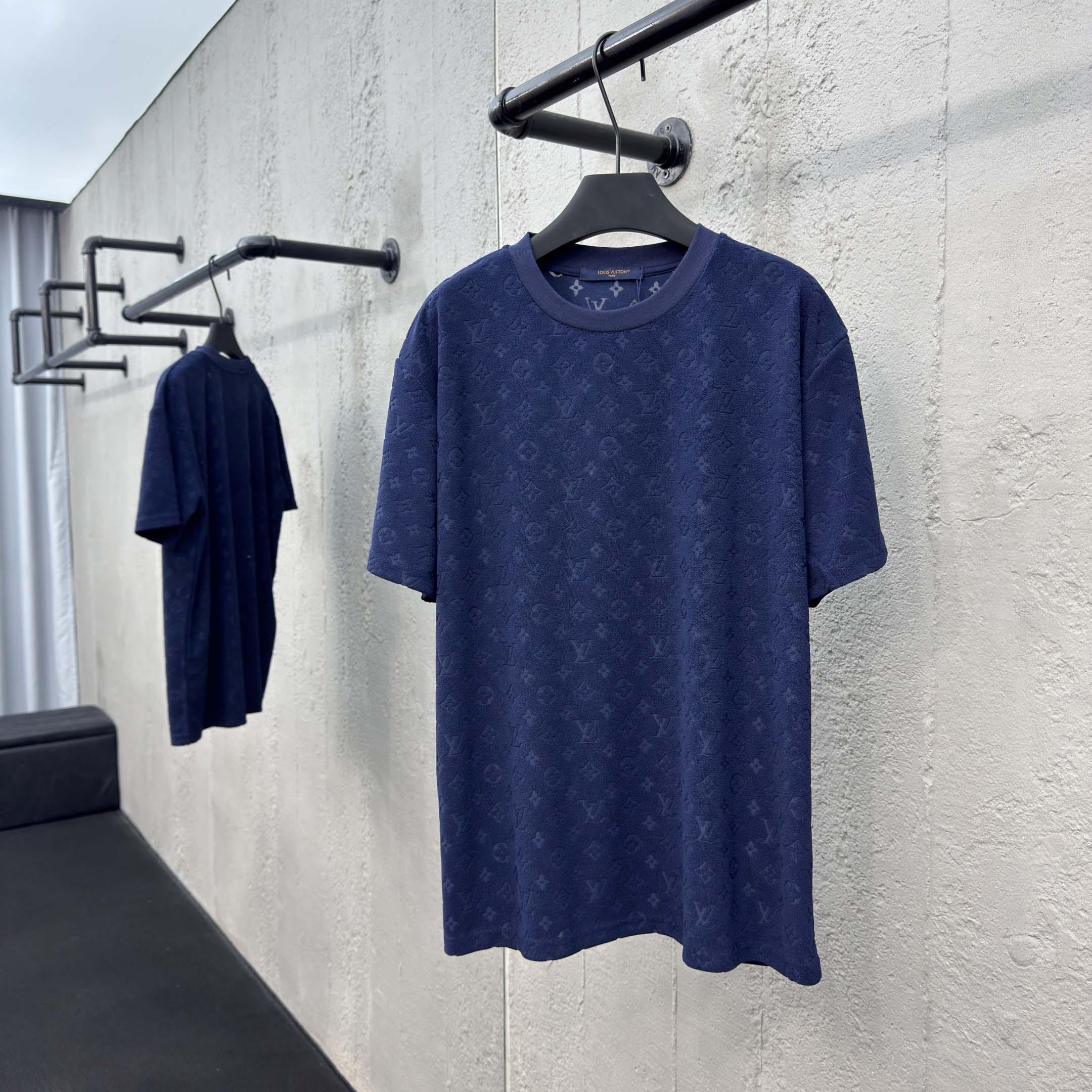 Louis Vuitton Monogram French Terry T-Shirt   1AHWBC - EUR FASHION