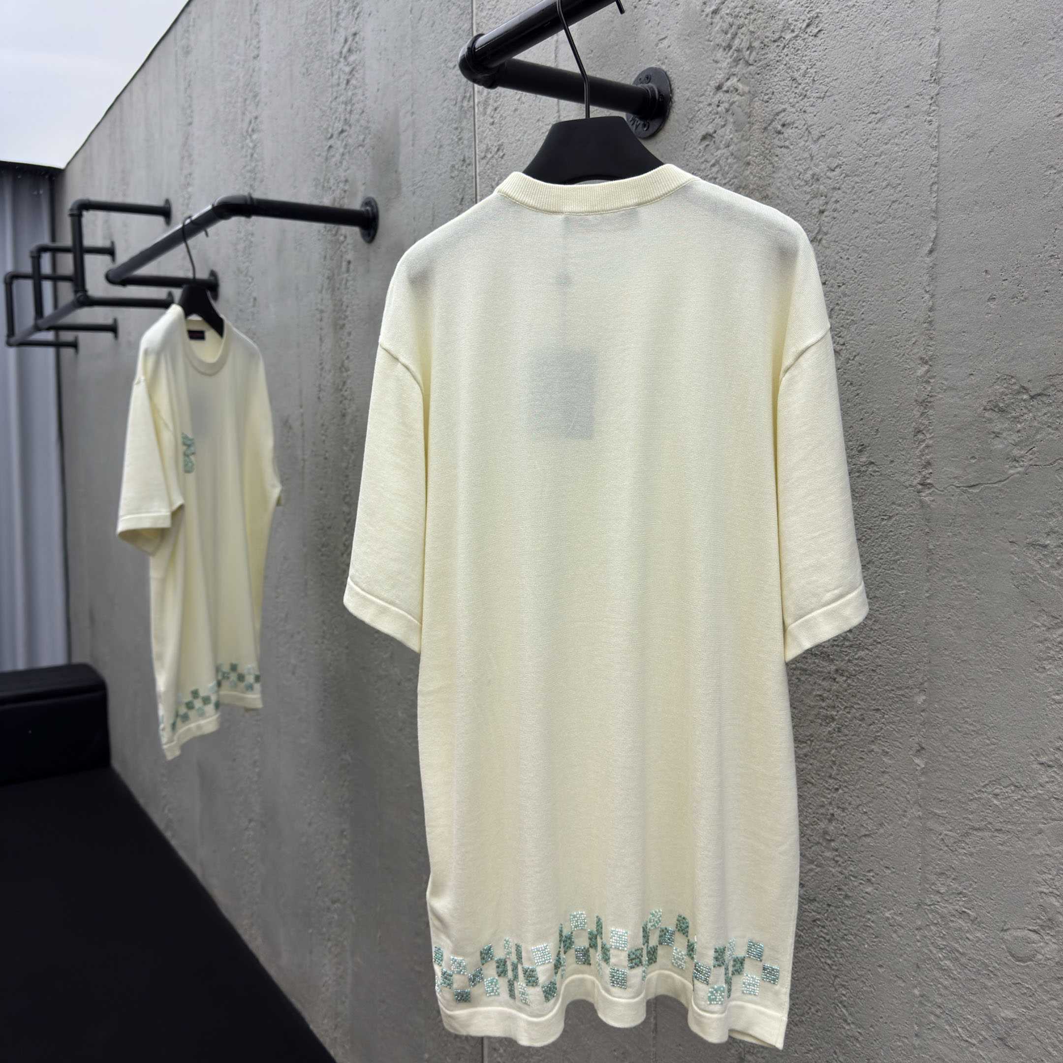 Louis Vuitton Embellished Short-Sleeved Crewneck   1AHVOA - EUR FASHION