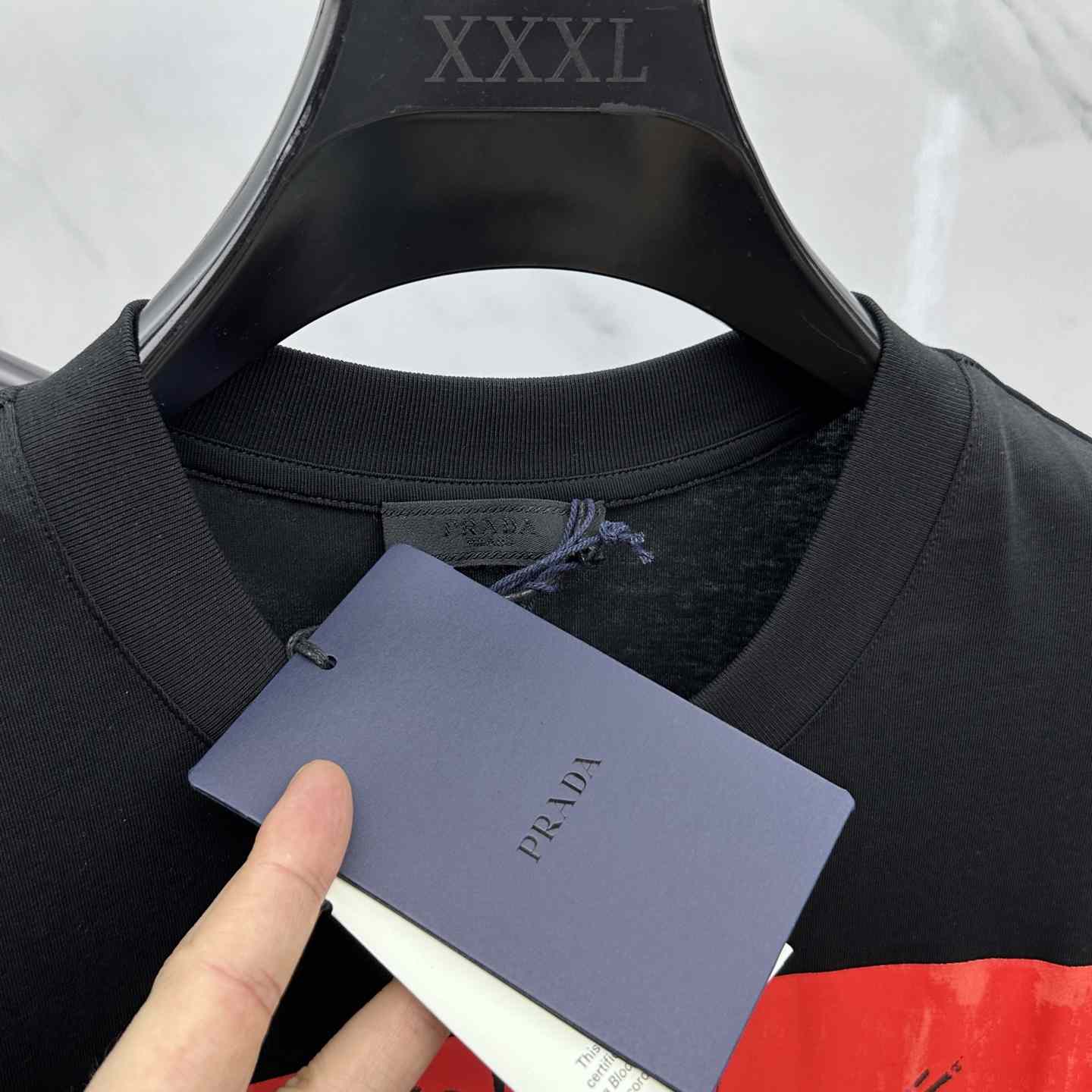 Prada Print Jersey T-shirt - EUR FASHION