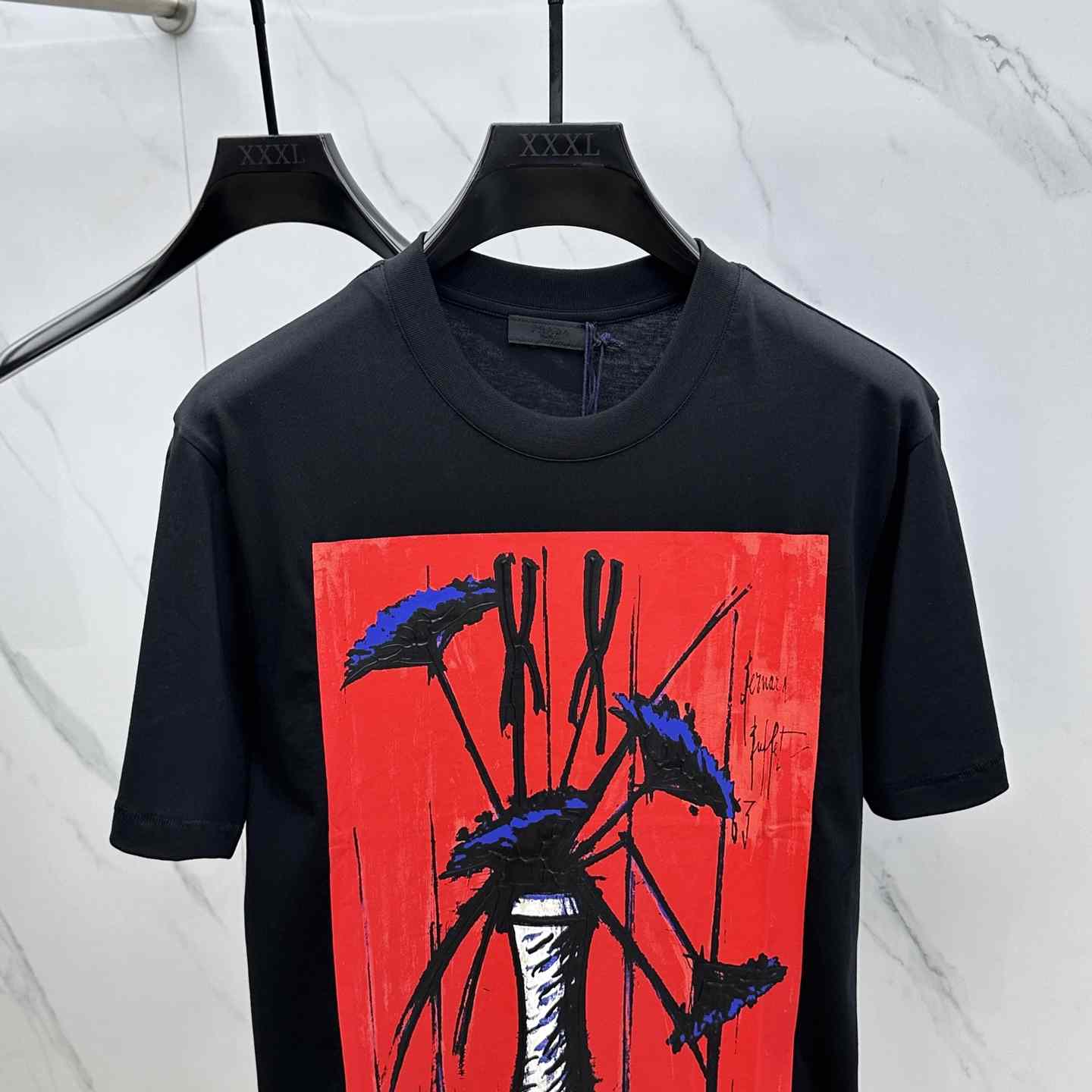 Prada Print Jersey T-shirt - EUR FASHION