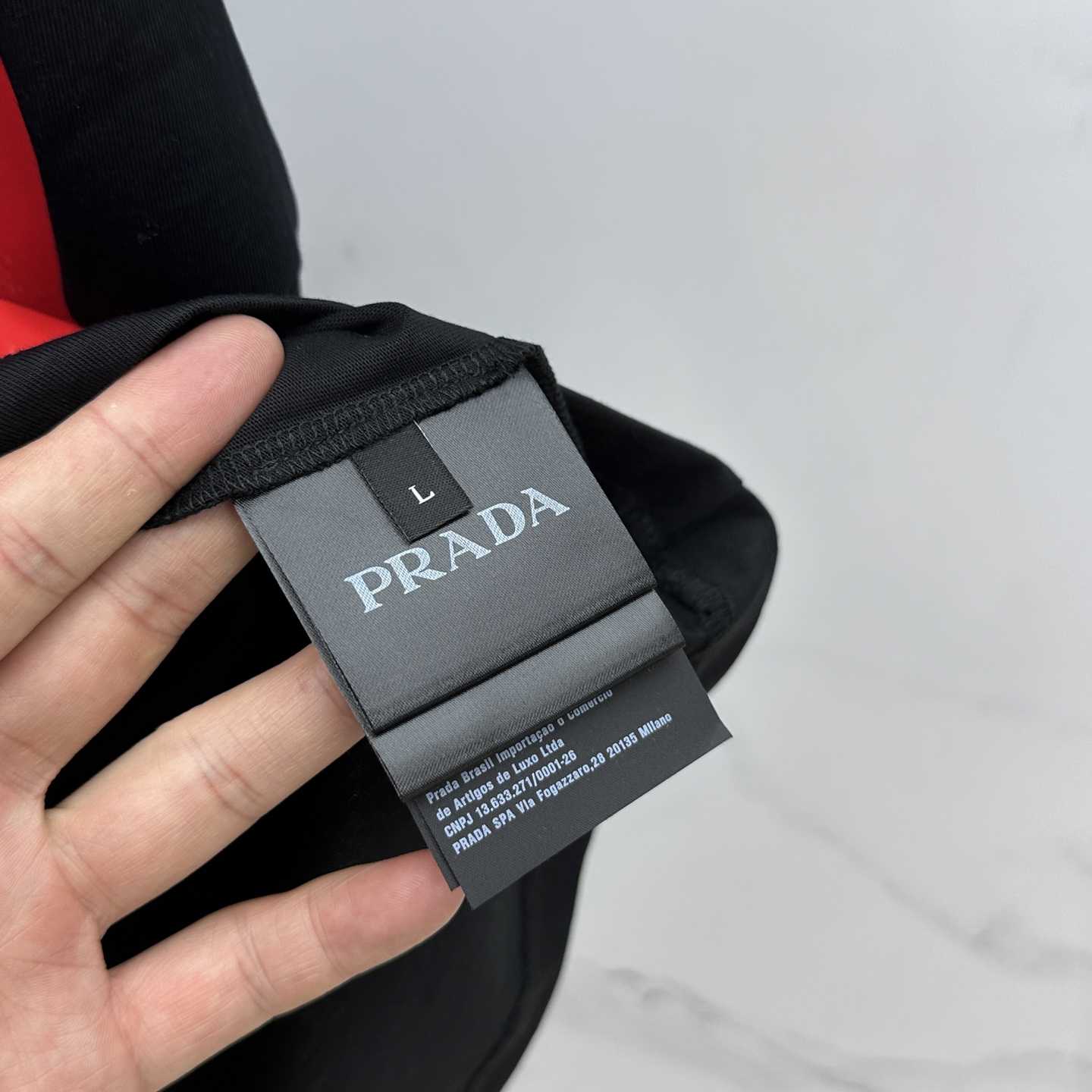 Prada Print Jersey T-shirt - EUR FASHION