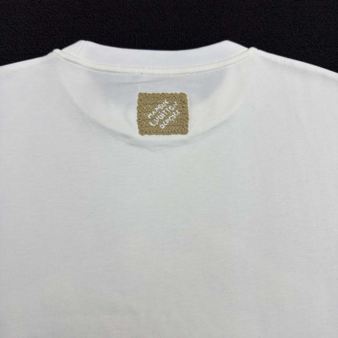 Louis Vuitton Embroidered Signature T-Shirt   1AHW84 - EUR FASHION