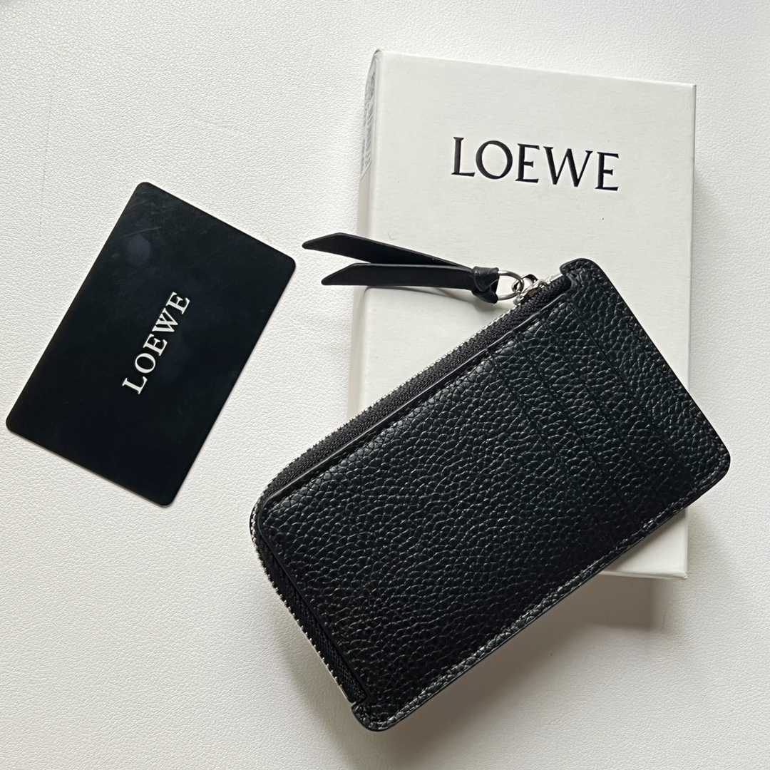Loewe Coin Cardholder In Soft Grained Calfskin  PB2000   (50% Off Sale) - EUR FASHION