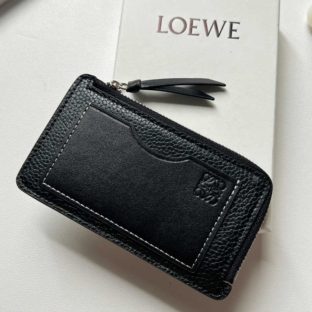 Loewe Coin Cardholder In Soft Grained Calfskin  PB2000   (50% Off Sale) - EUR FASHION