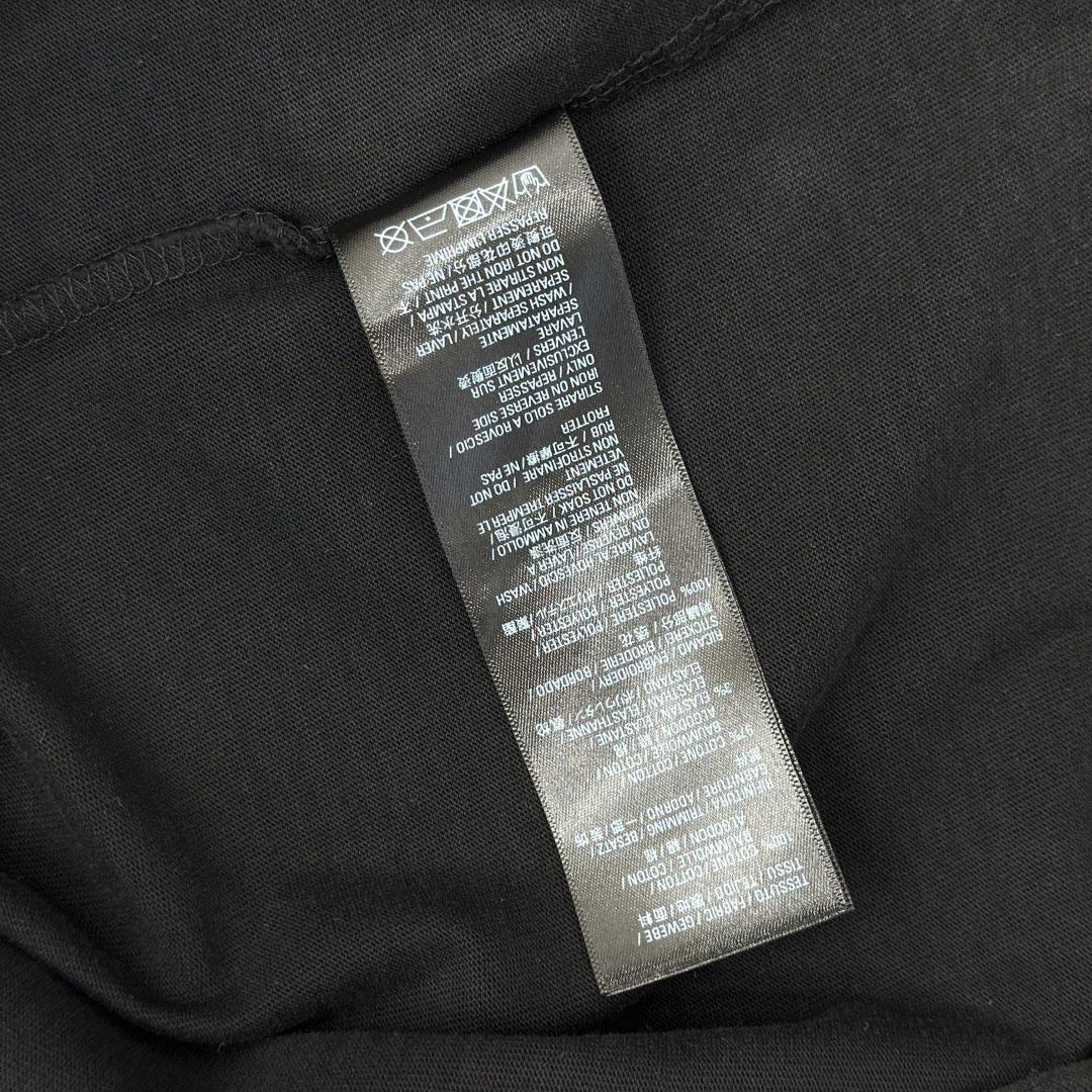 Balenciaga Sponsor Logos T-Shirt Oversized In Faded Washed Black - EUR FASHION