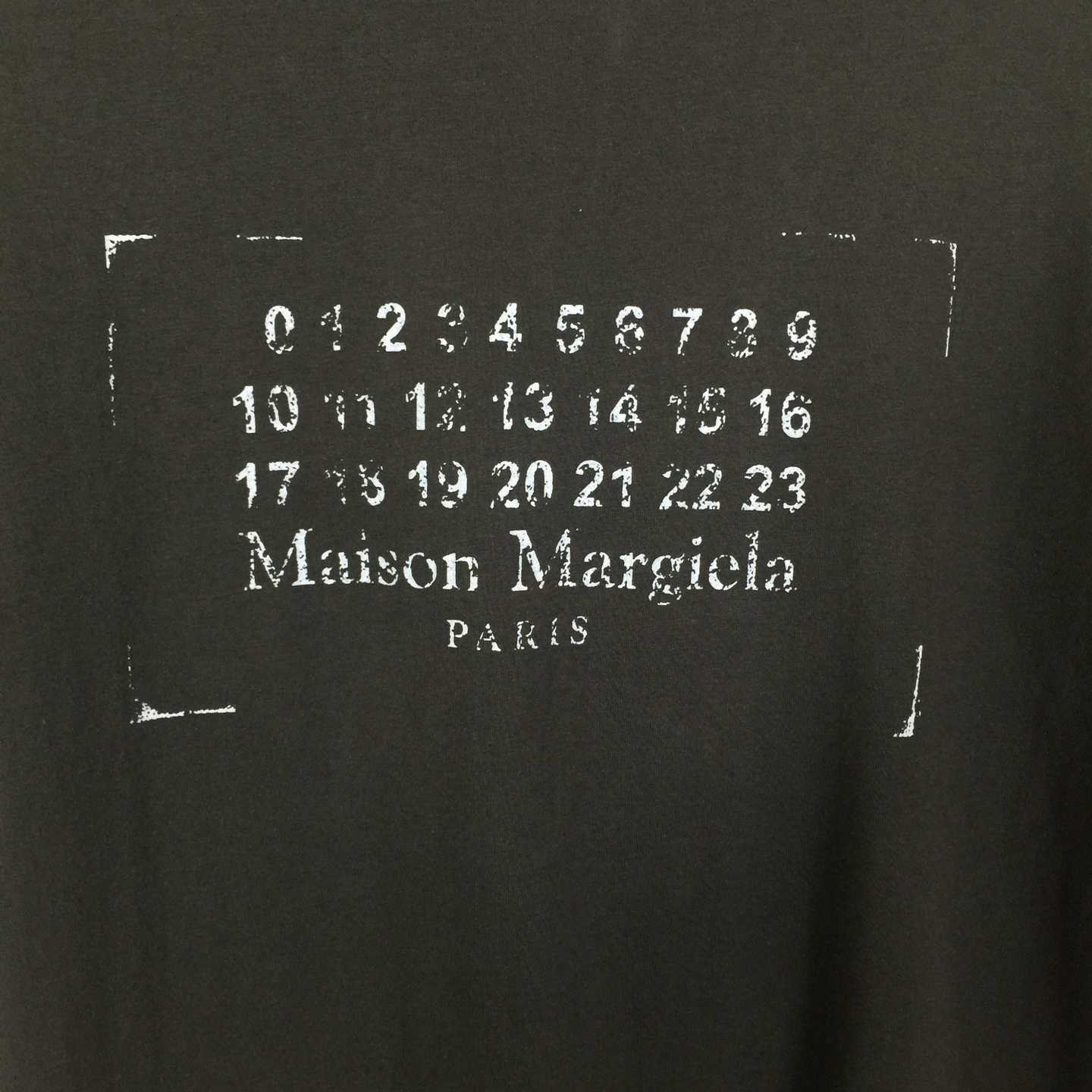 Maison Margiela Printed cotton-jersey T-shirt - EUR FASHION