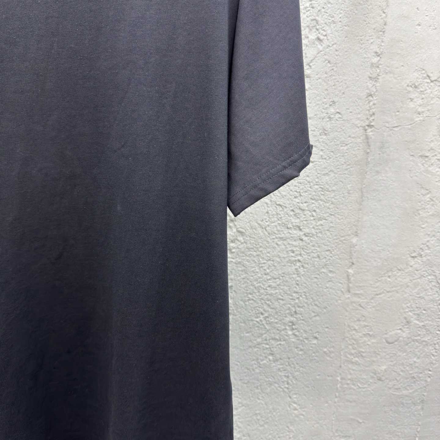 Balenciaga Security Tape Logo T-Shirt Oversized In Black - EUR FASHION