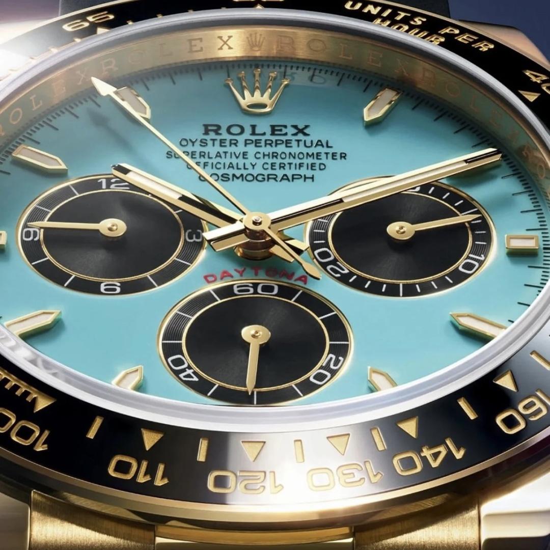 Rolex Daytona Tiffany Blue New Release 18K Yellow Gold   - EUR FASHION