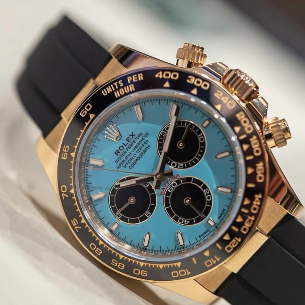 Rolex Daytona Tiffany Blue New Release 18K Yellow Gold   - EUR FASHION