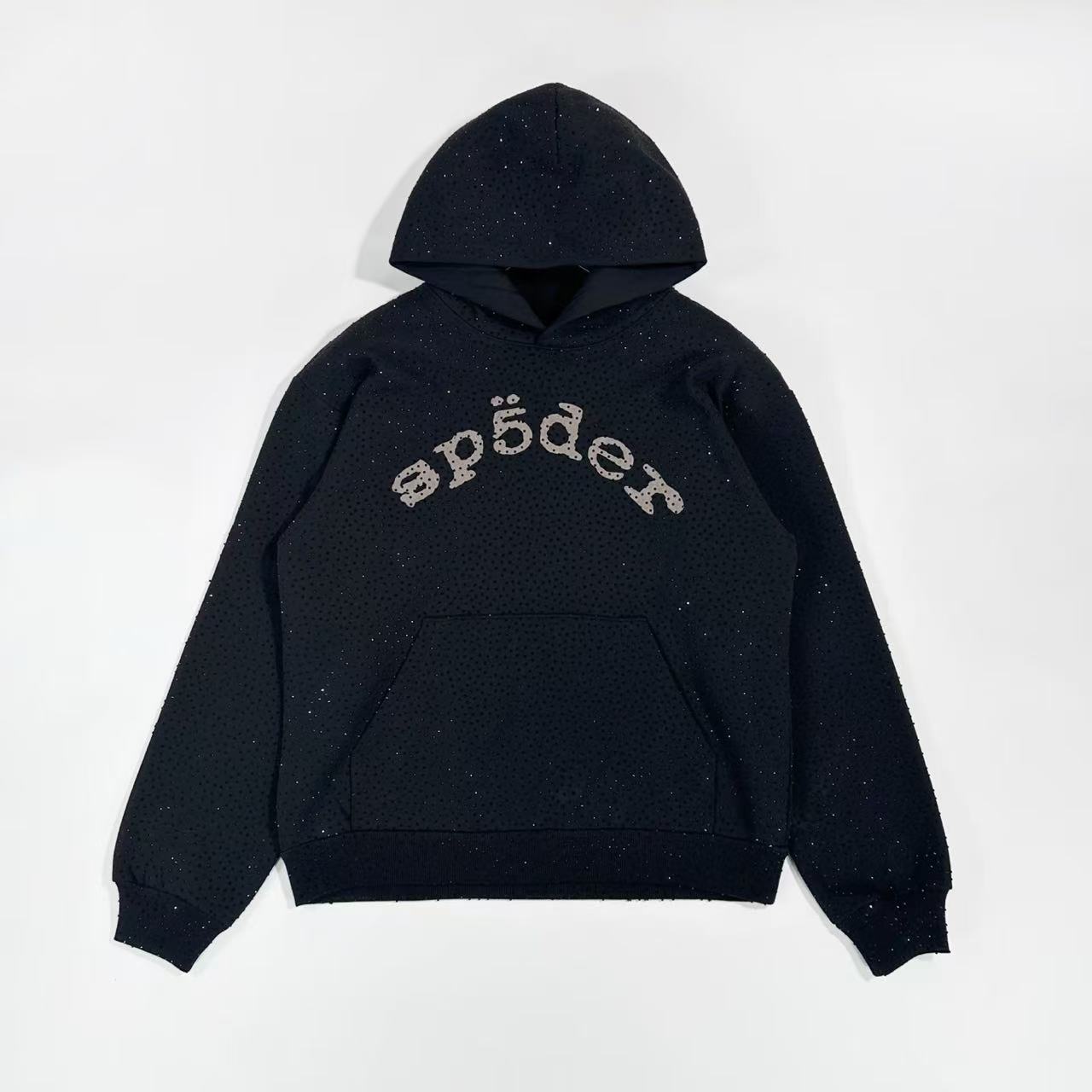 Sp5der Black VVS Hoodie - EUR FASHION