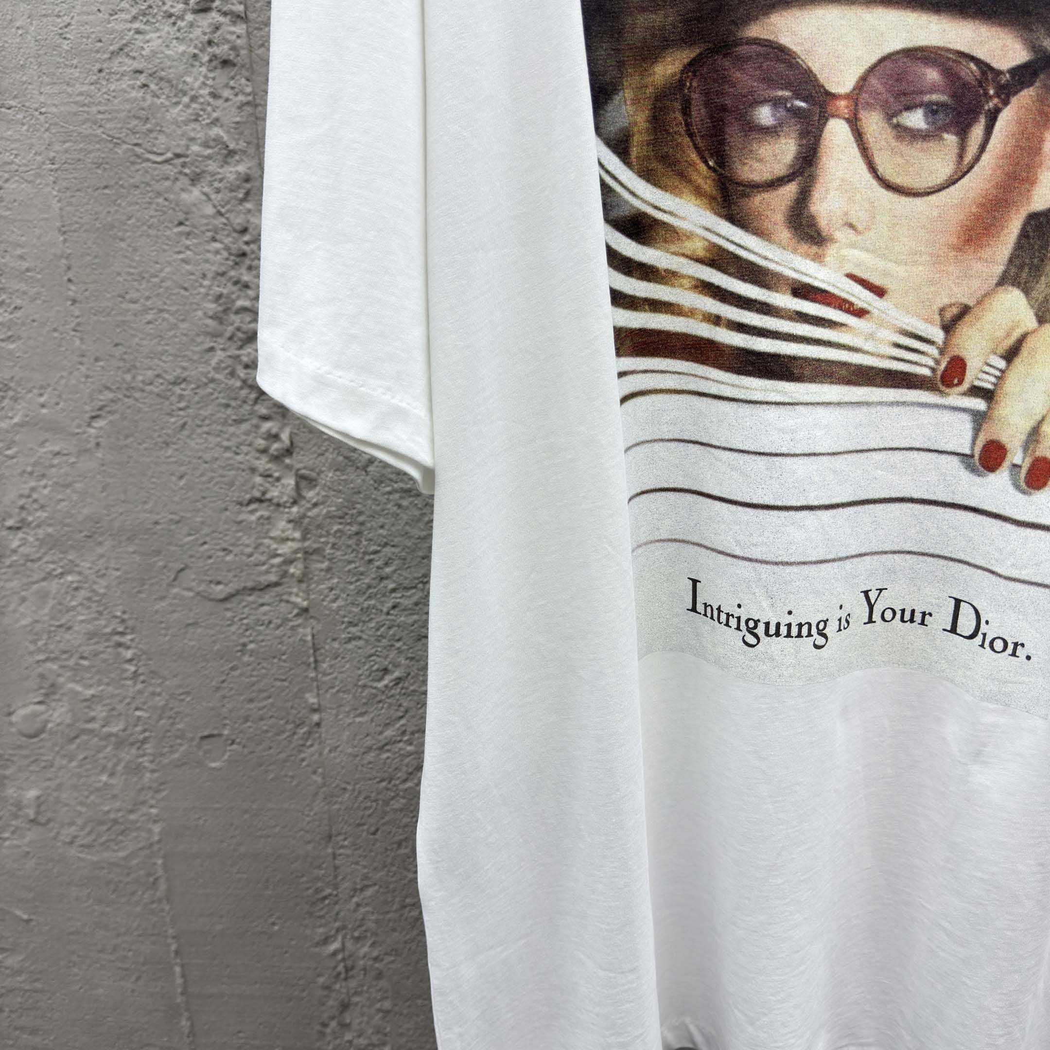 Dior Heritage Printed T-Shirt, Regular Fit    - EUR FASHION