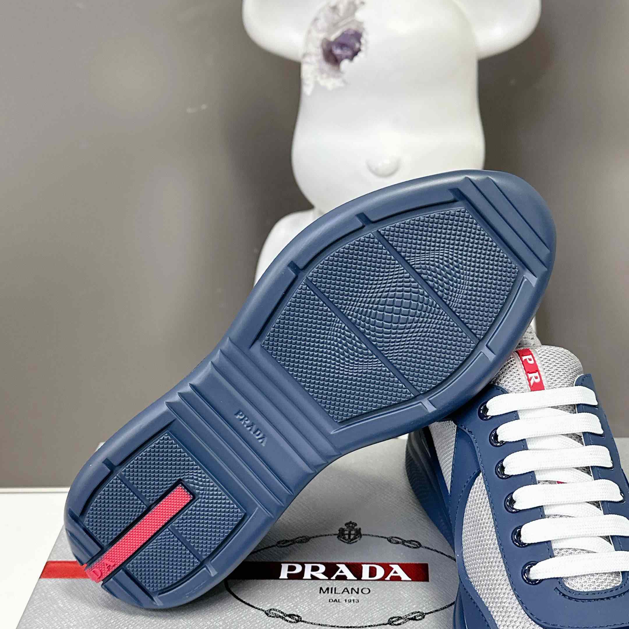 Prada America's Cup Soft Rubber And Bike Fabric Sneakers - EUR FASHION