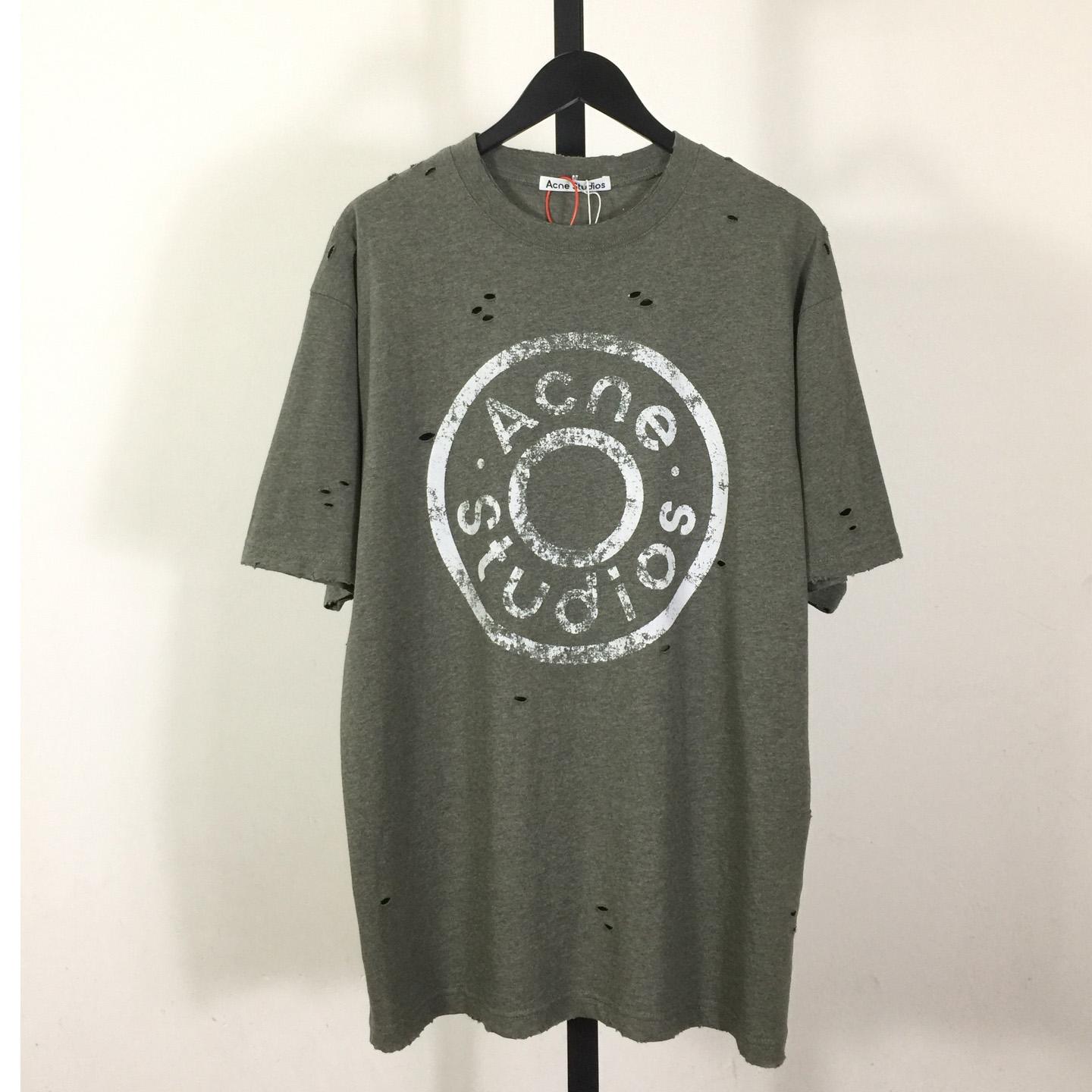 Acne Studios Relaxed Fit Logo T-shirt - EUR FASHION