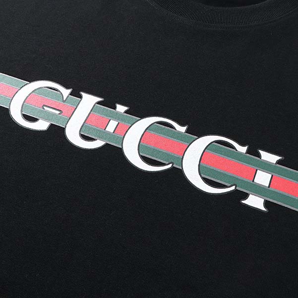 Gucci Printed Cotton Jersey T-shirt - EUR FASHION