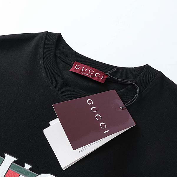 Gucci Printed Cotton Jersey T-shirt - EUR FASHION