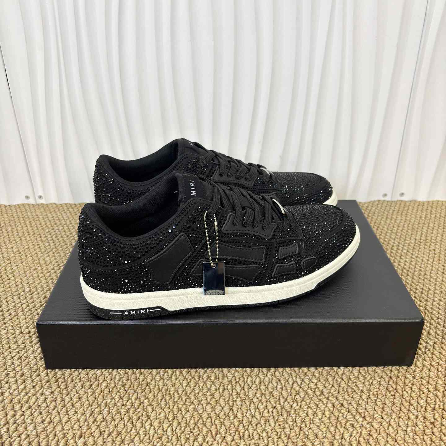 Amiri Crystal Skel-top Low Sneaker - EUR FASHION