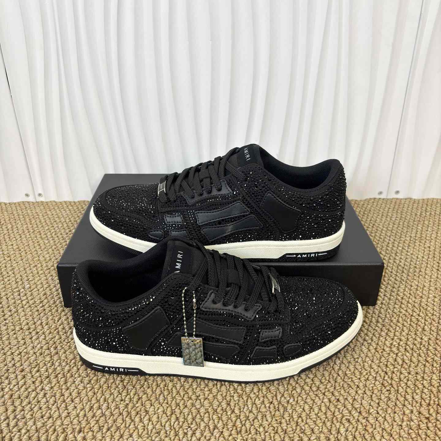 Amiri Crystal Skel-top Low Sneaker - EUR FASHION